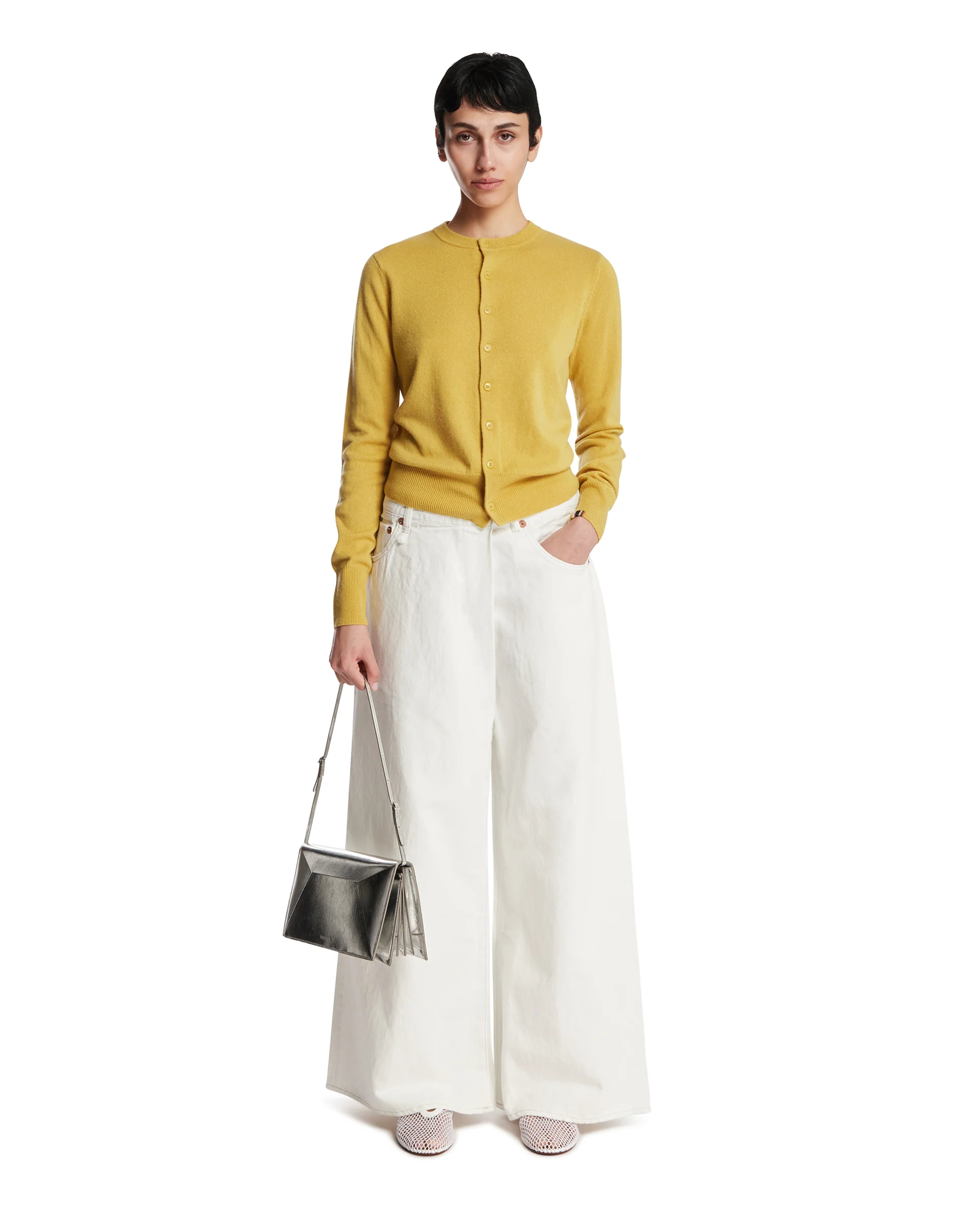 Cardigan N300 Little 2 Giallo - Image 3