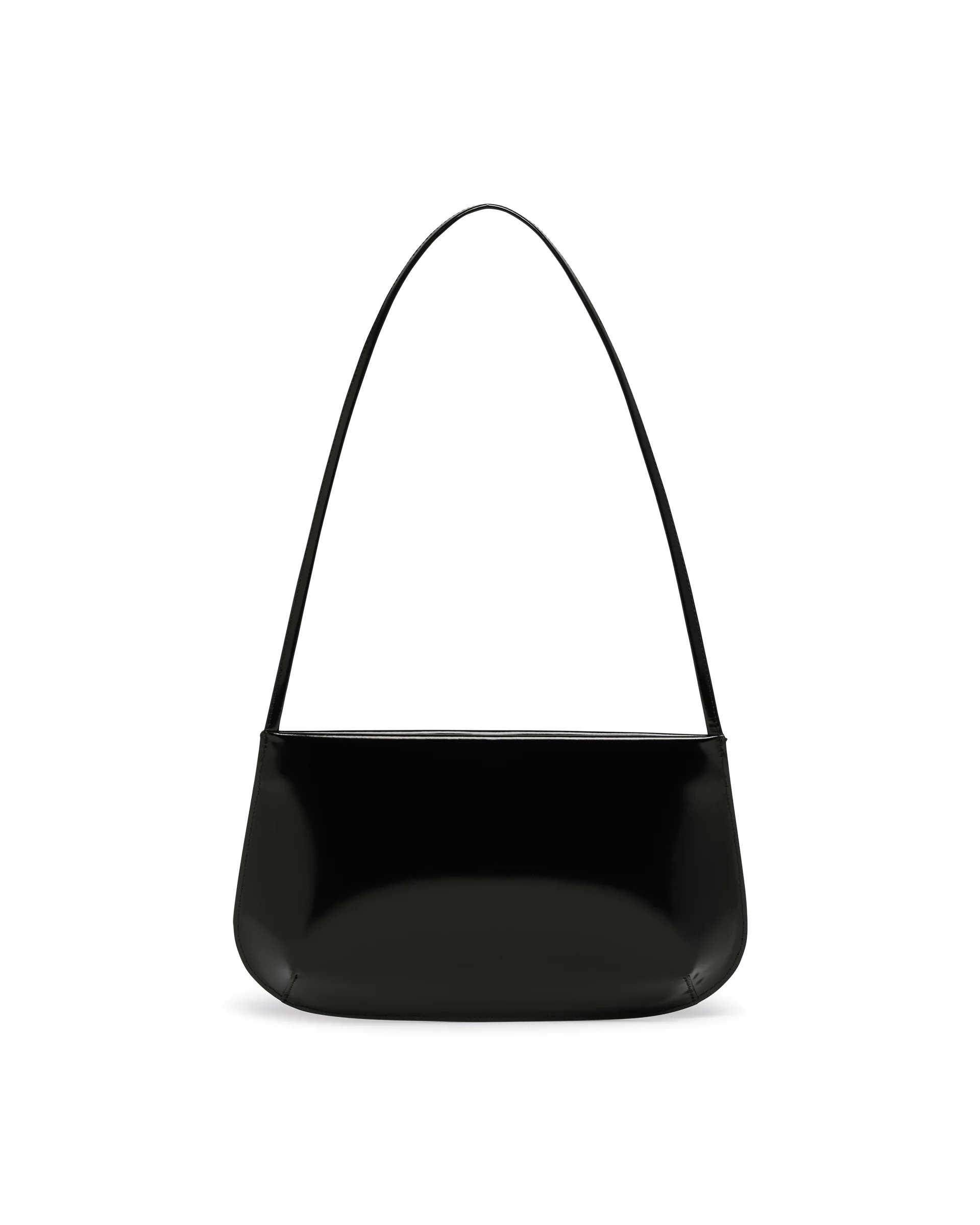 Borsa A Tracolla Loge In Pelle Nera - Image 6