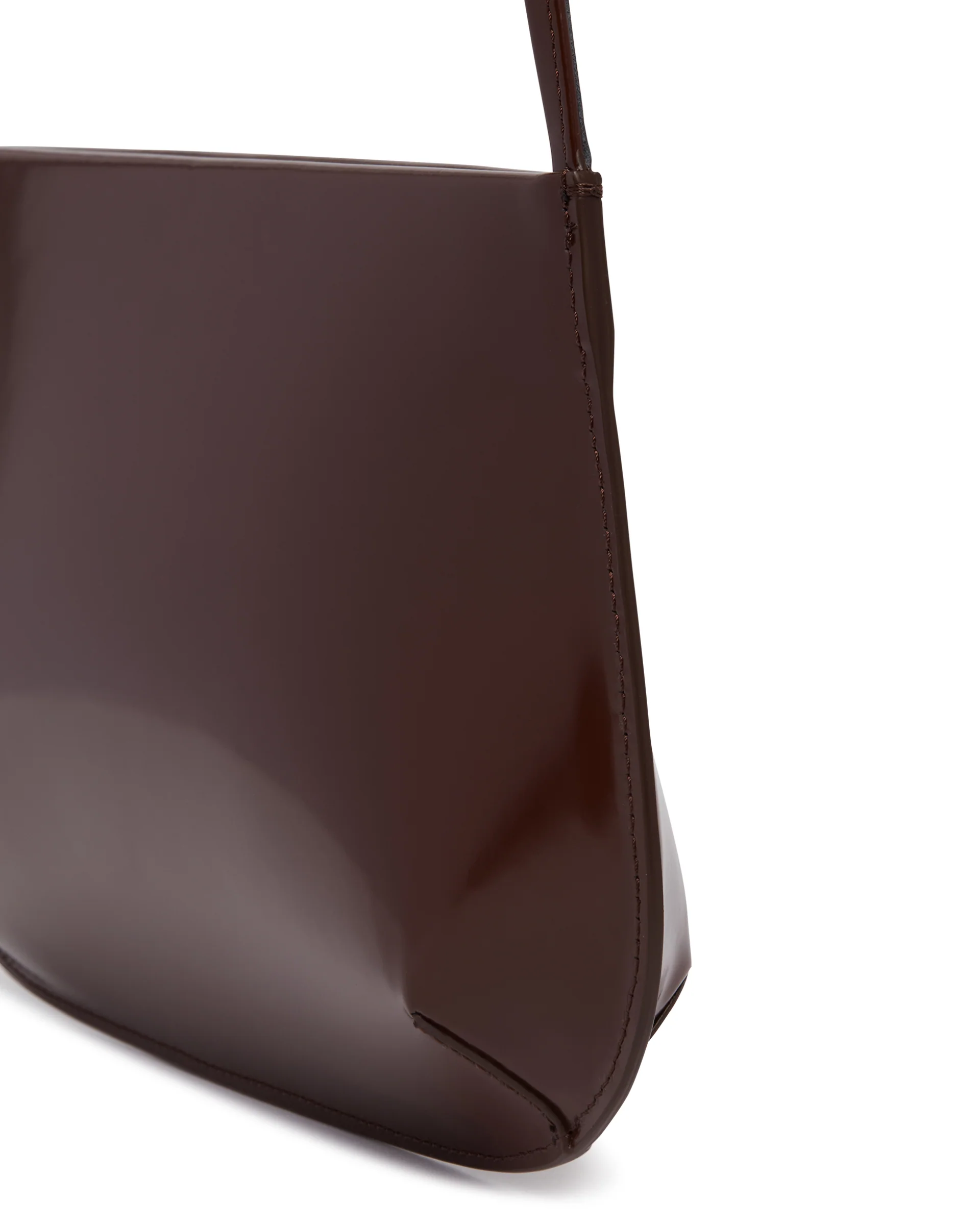 Borsa A Tracolla Loge In Pelle Marrone - Image 4