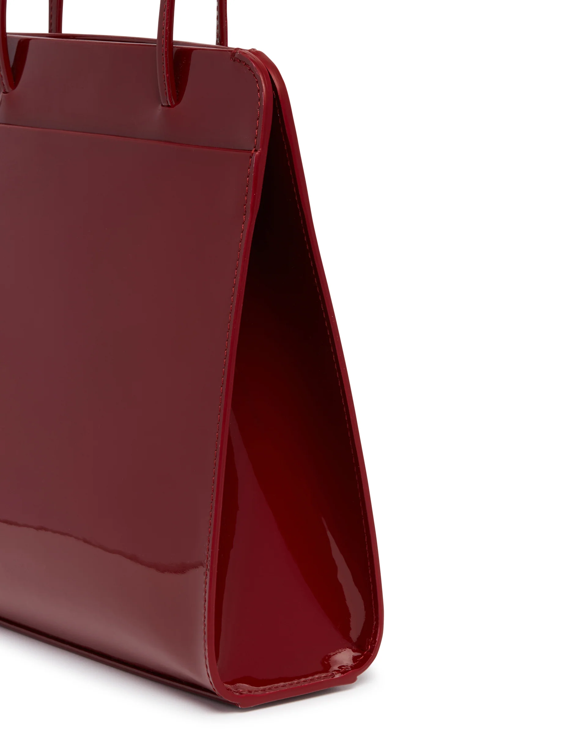 Borsa Lisse In Pelle Rossa - Image 4