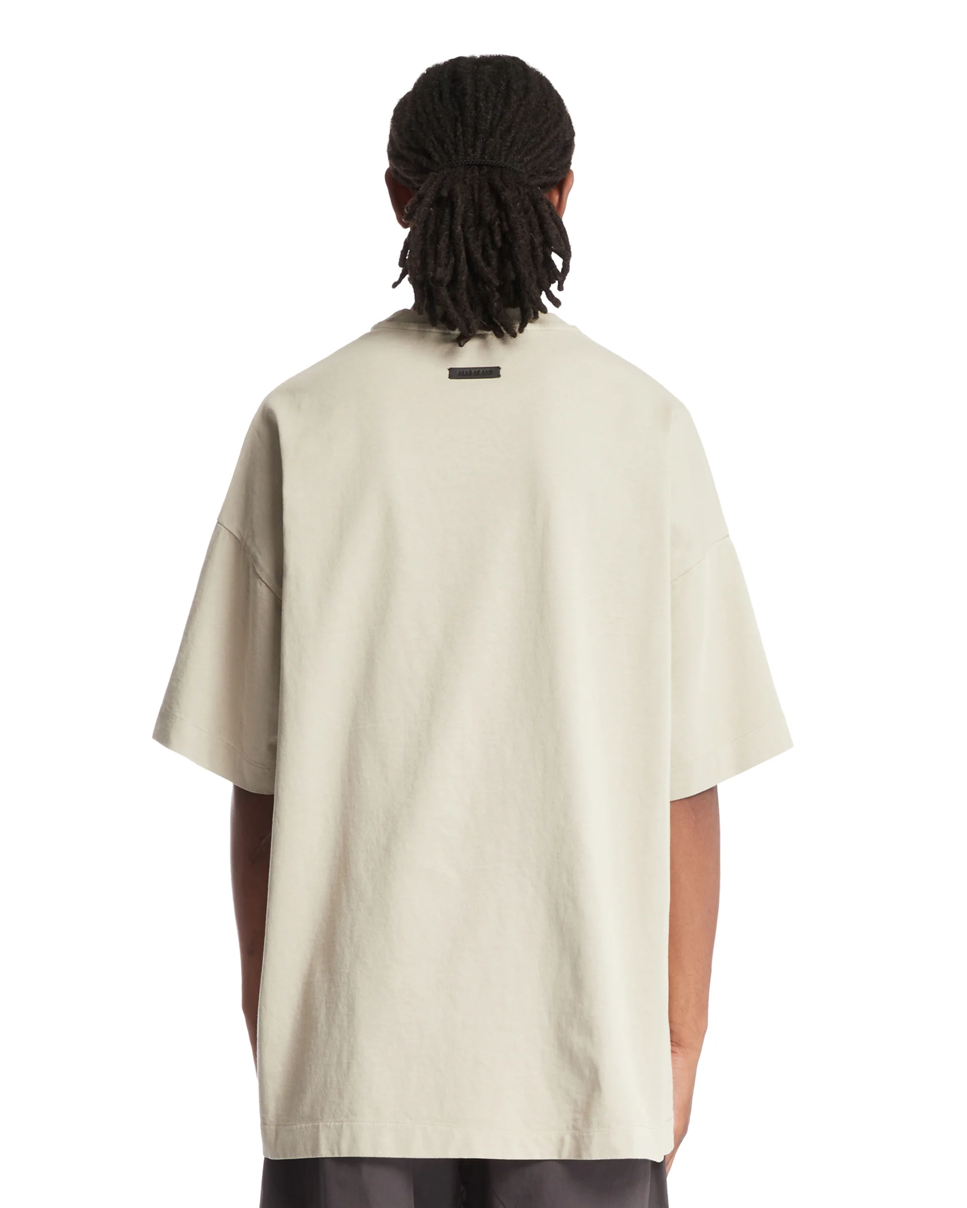 T-shirt Eternal In Cotone Beige - Image 5