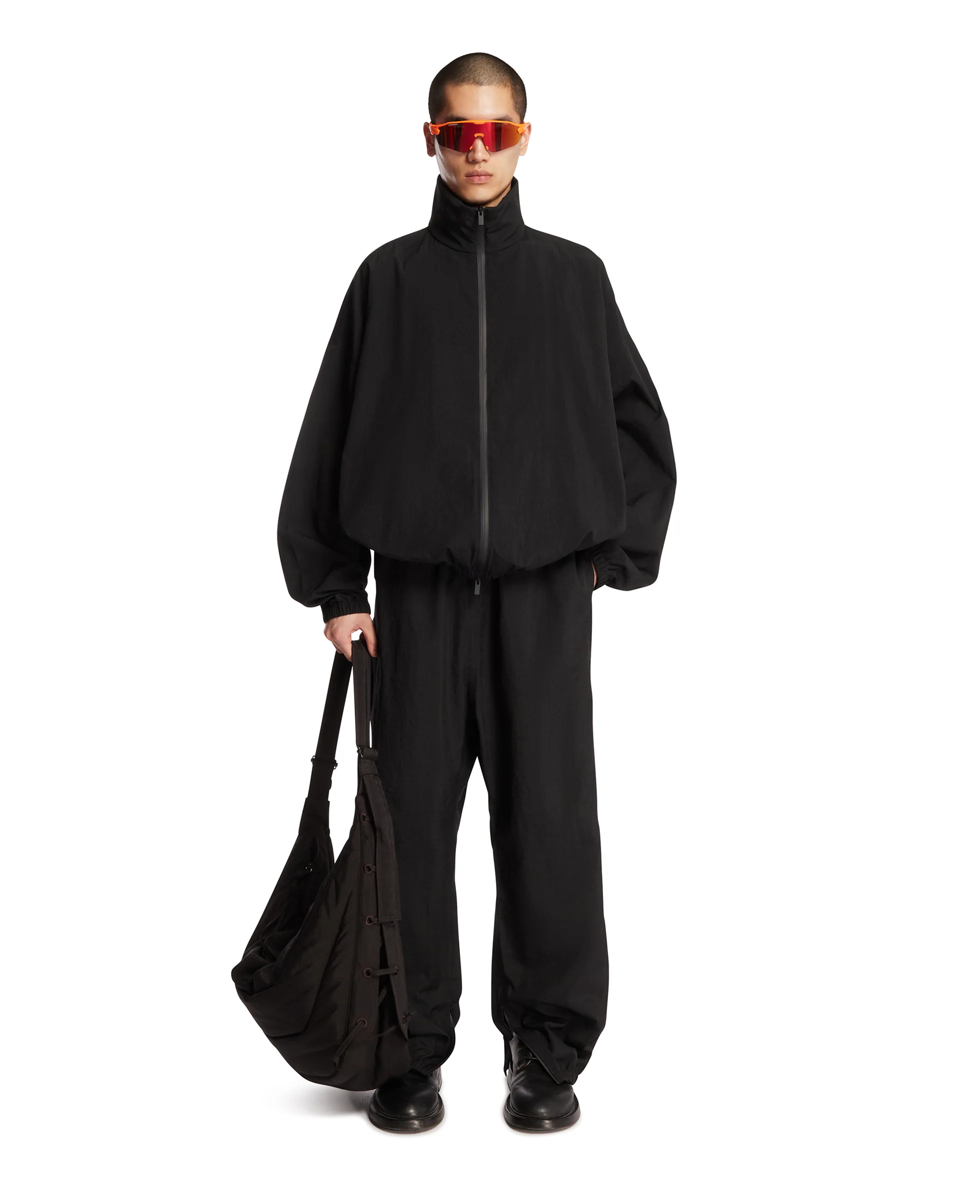 Track Pants Con Coulisse Neri - Image 3
