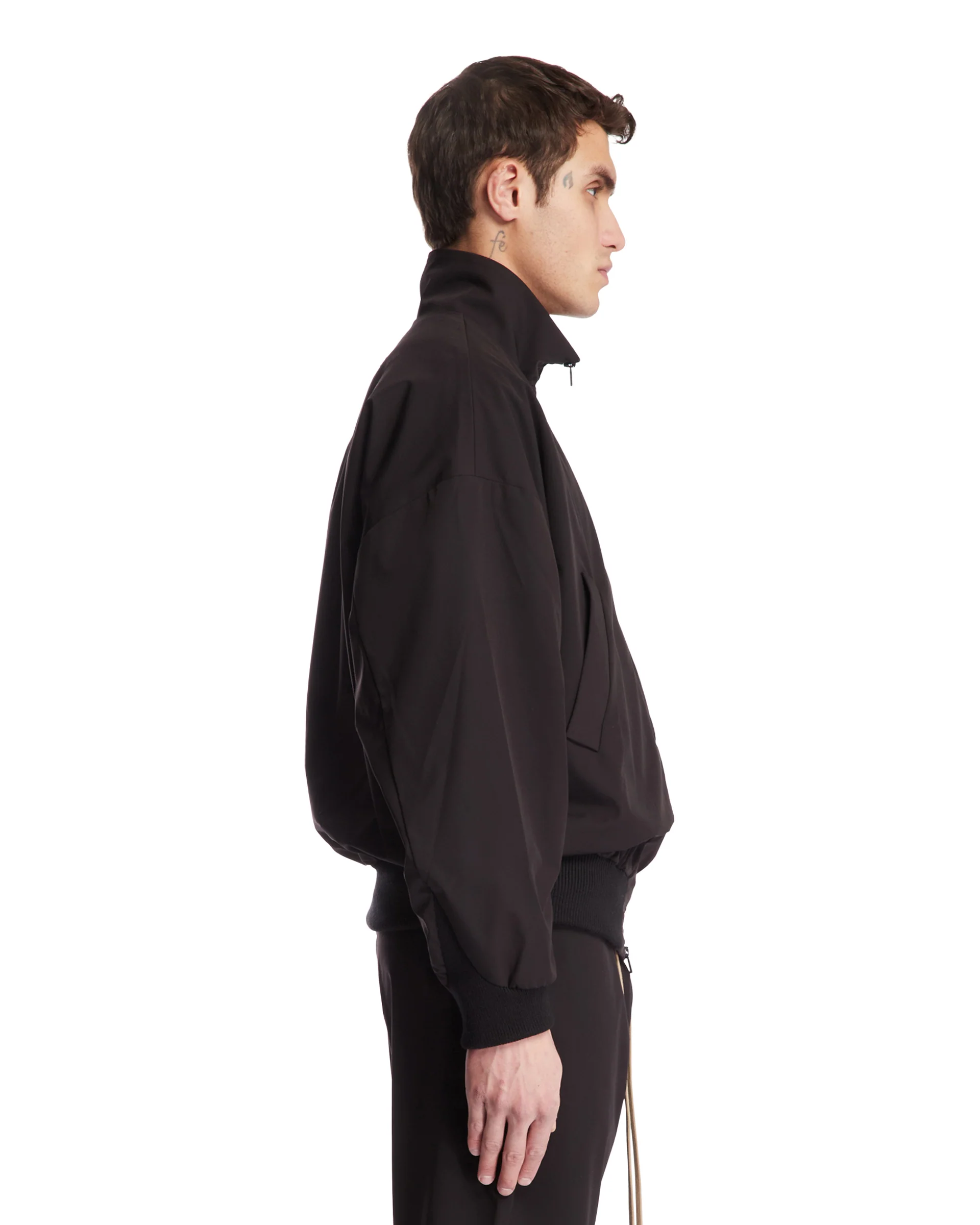 Bomber A Collo Alto Nero - Image 4