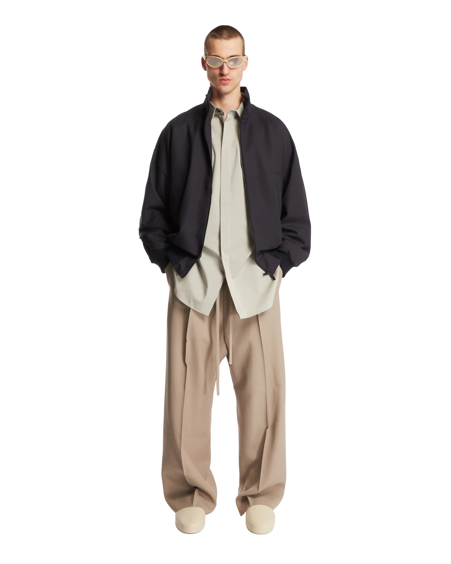 Bomber A Collo Alto Blu - Image 3