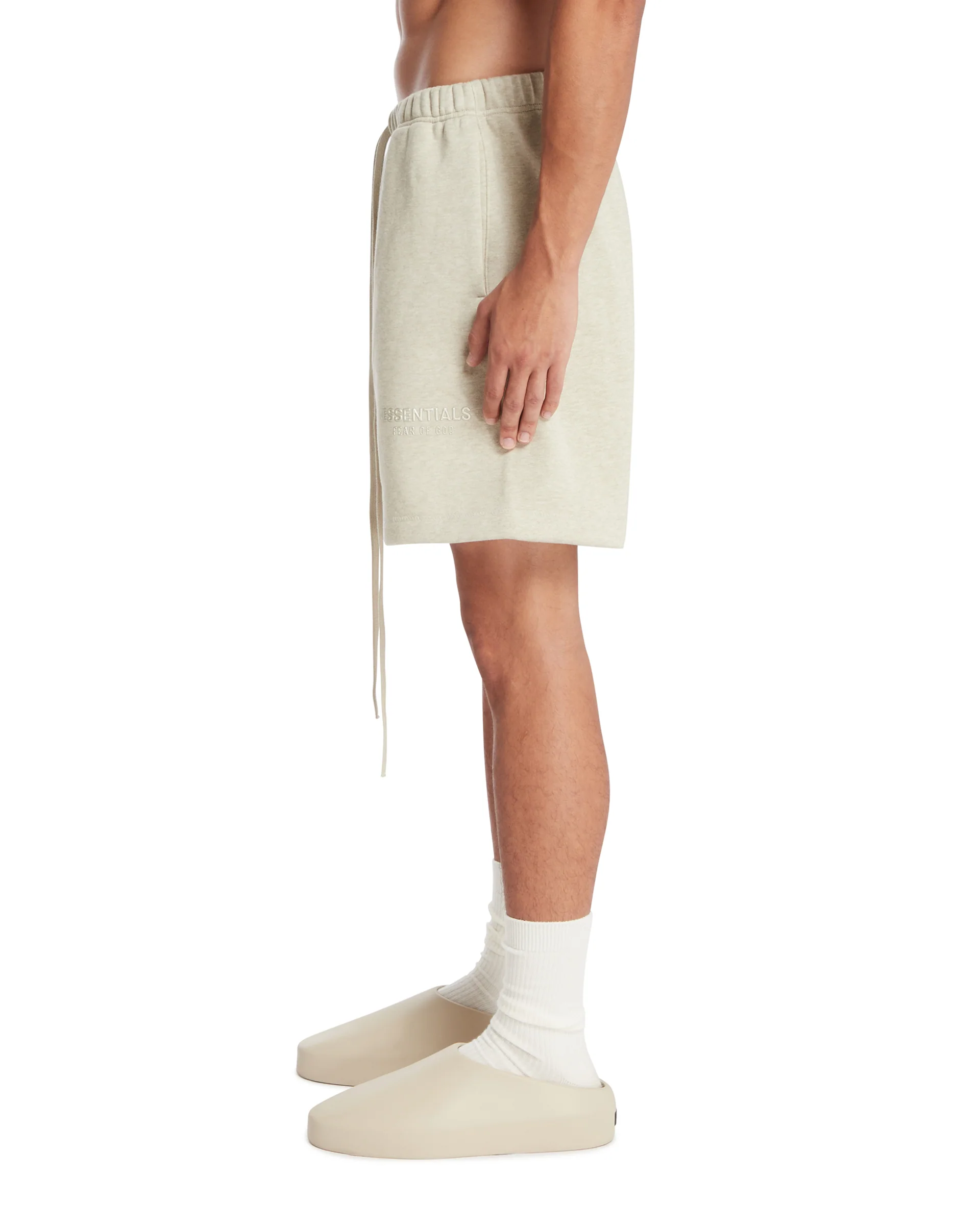 Pantaloncini In Cotone Grigi - Image 4