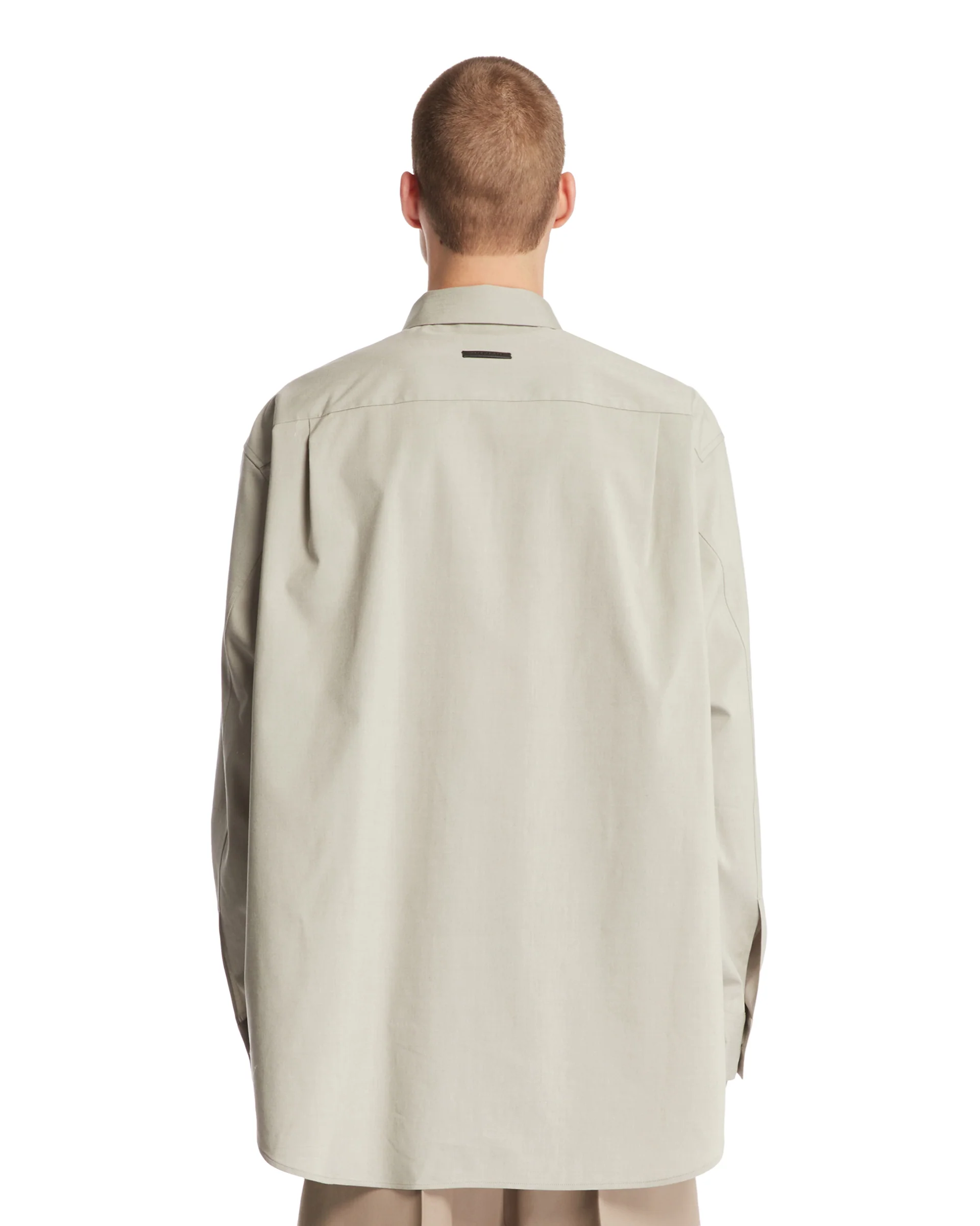 Camicia A Maniche Lunghe Grigia - Image 5