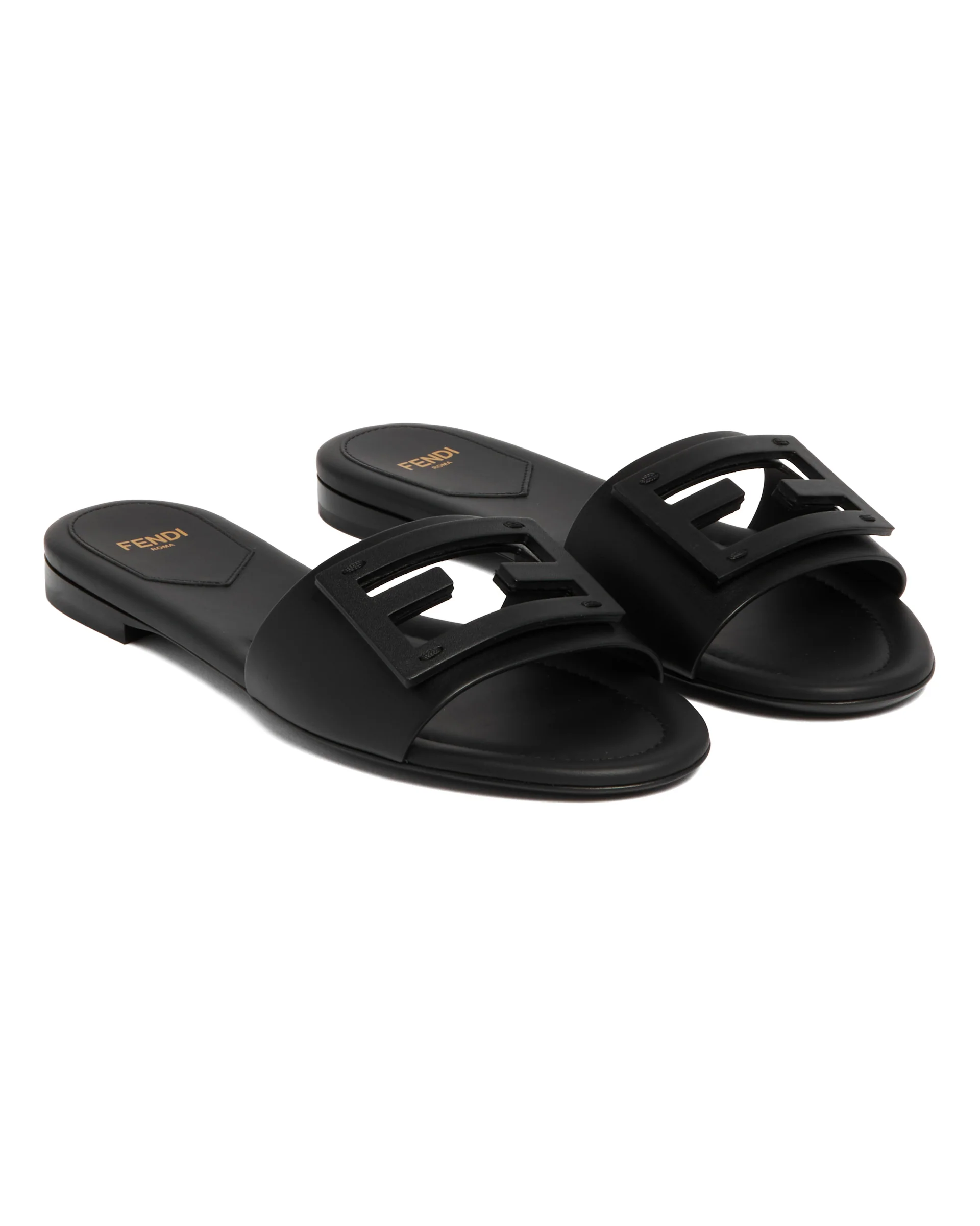 Flats Baguette In Pelle Nere - Image 3
