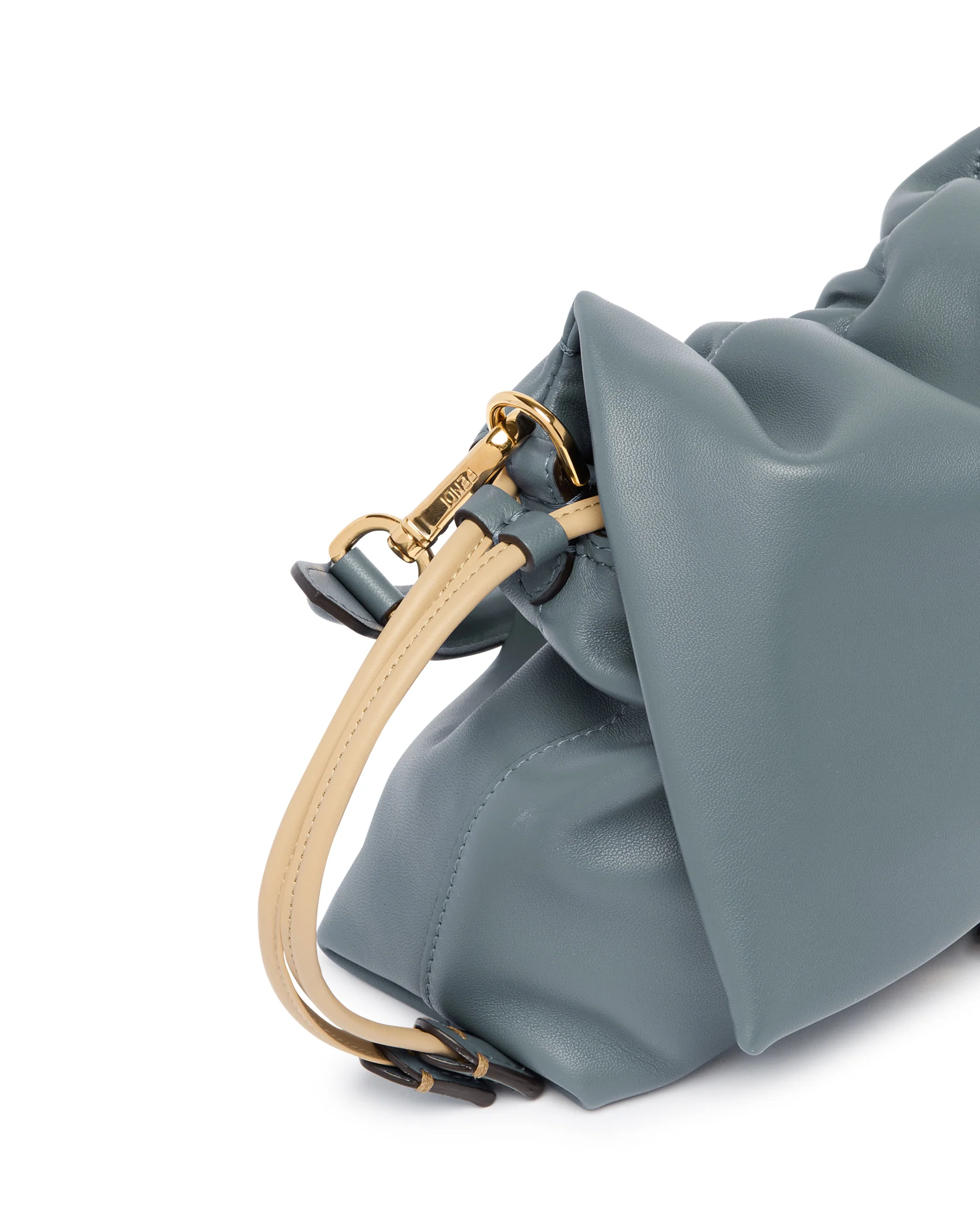 Borsa Mamma Baguette Medium Azzurra - Image 4