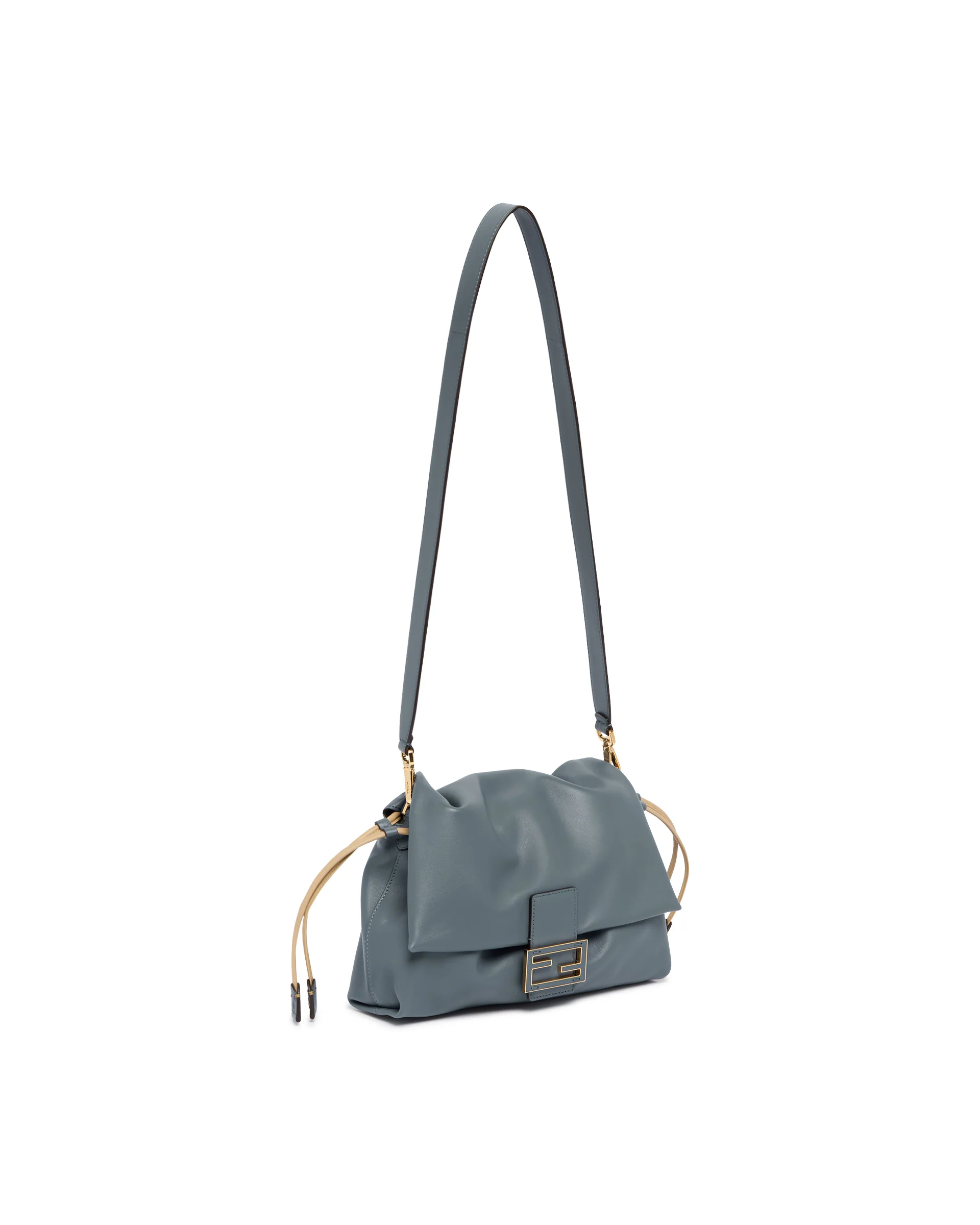 Borsa Mamma Baguette Medium Azzurra - Image 5