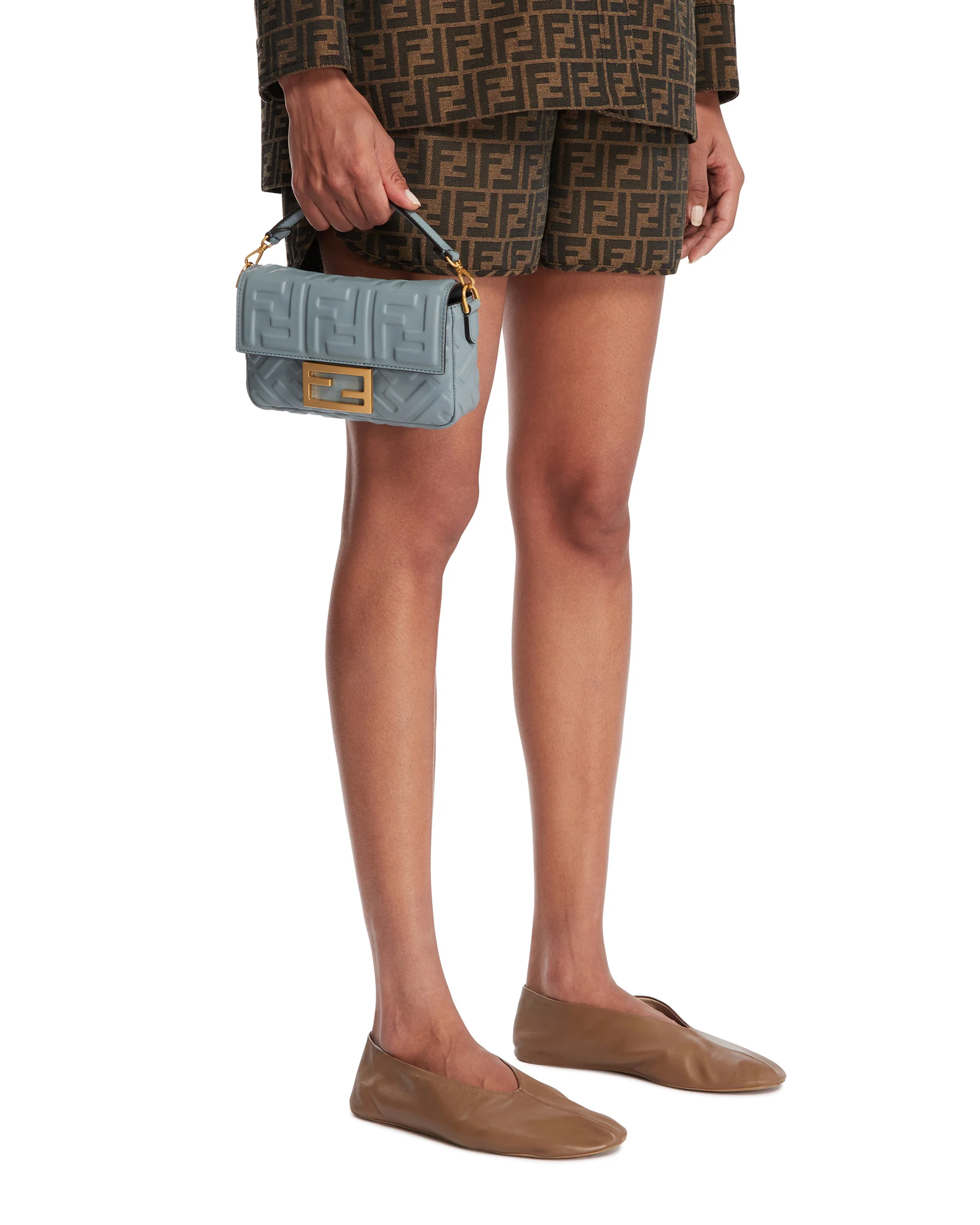 Borsa Baguette Mini Azzurra - Image 3