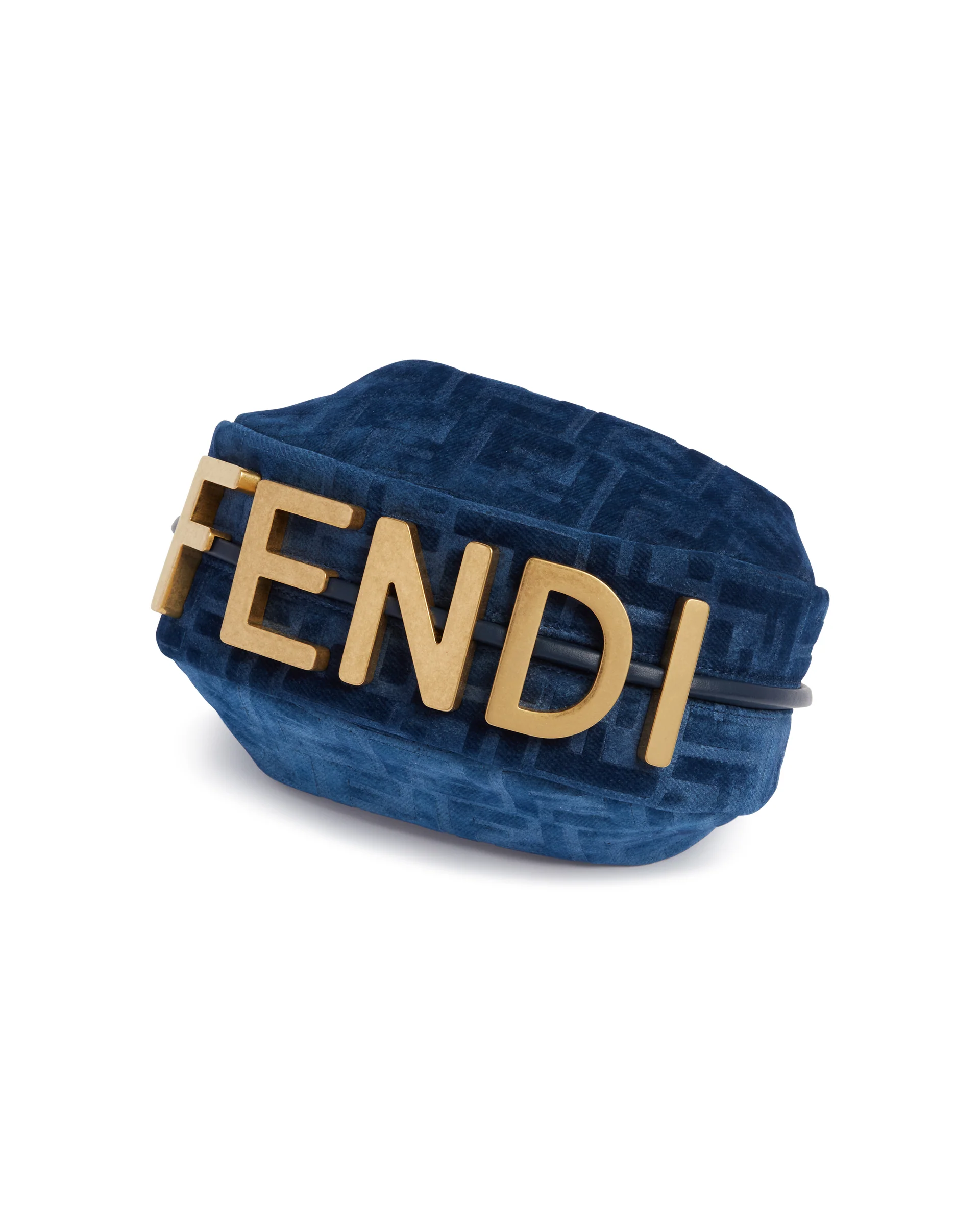 Borsa Fendigraphy Mini Blu - Image 4
