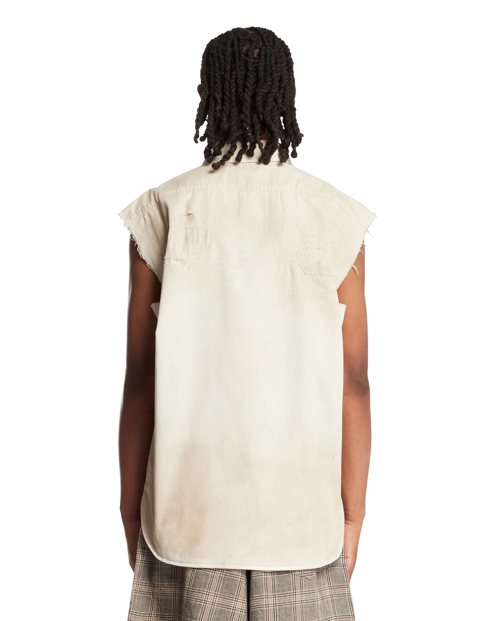 Camicia Senza Maniche Beige - Image 5
