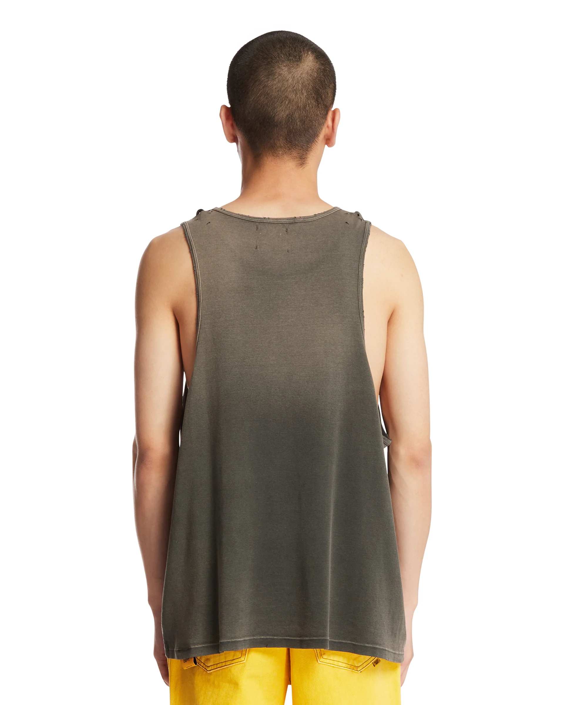 Top Smanicato Con Logo Nero - Image 5