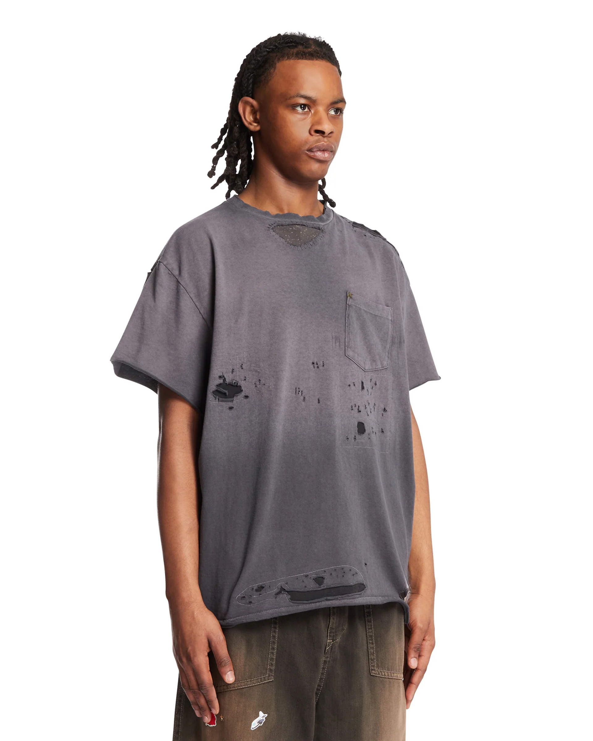 T-Shirt Salvage Nera - Image 2