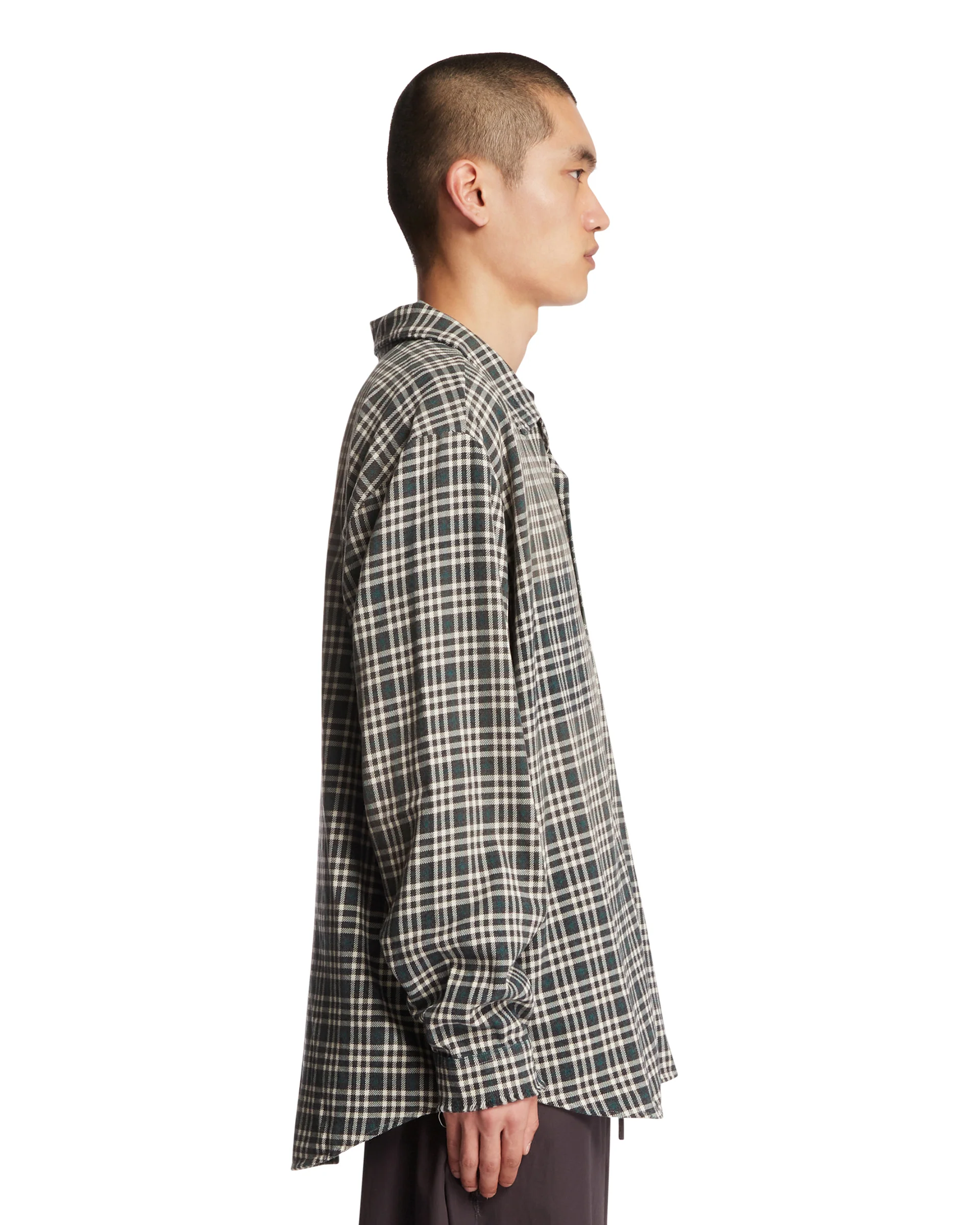Camicia A Quadri Verde - Image 4