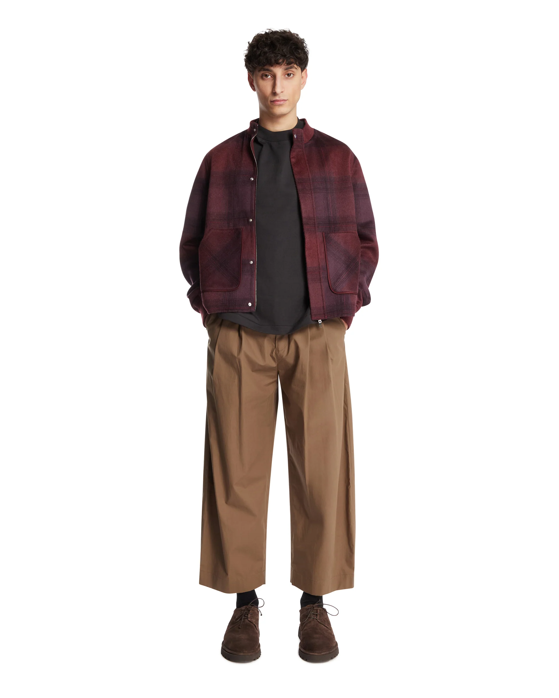 Giacca Gratitude In Cashmere Burgundy - Image 3