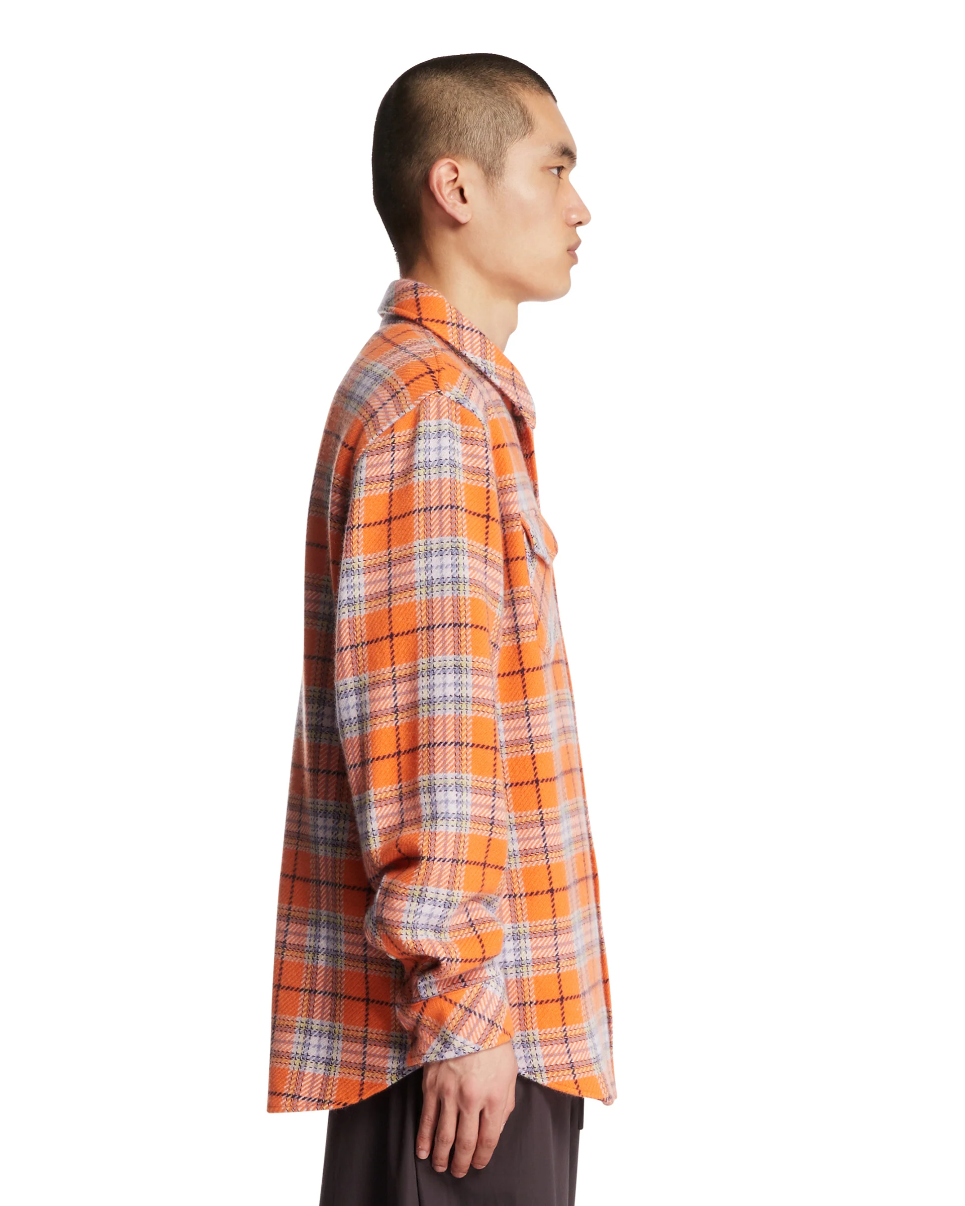 Camicia Midnight Sun Tartan Arancione - Image 4