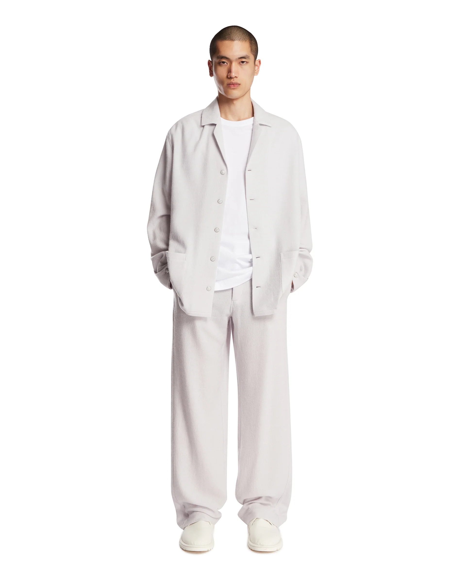 Affirmations Cashmere Night Shirt Viola - Image 3