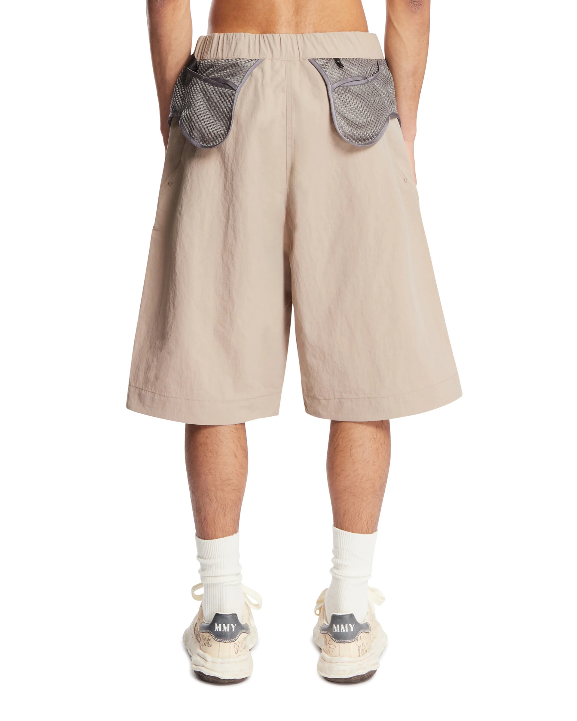 Pantaloncini Helicoid Pocket Beige - Image 5