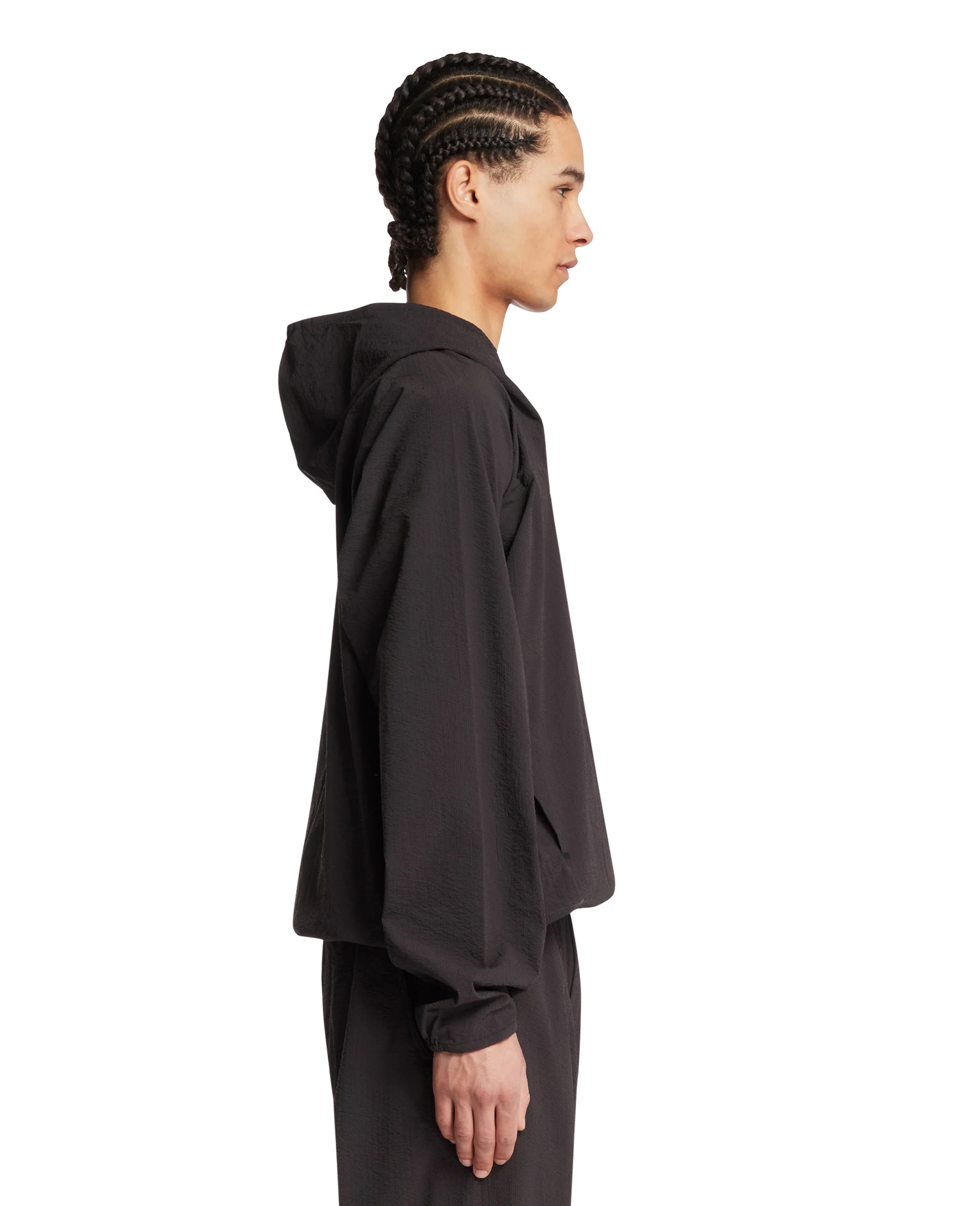 Felpa Screen Anorak Nera - Image 4