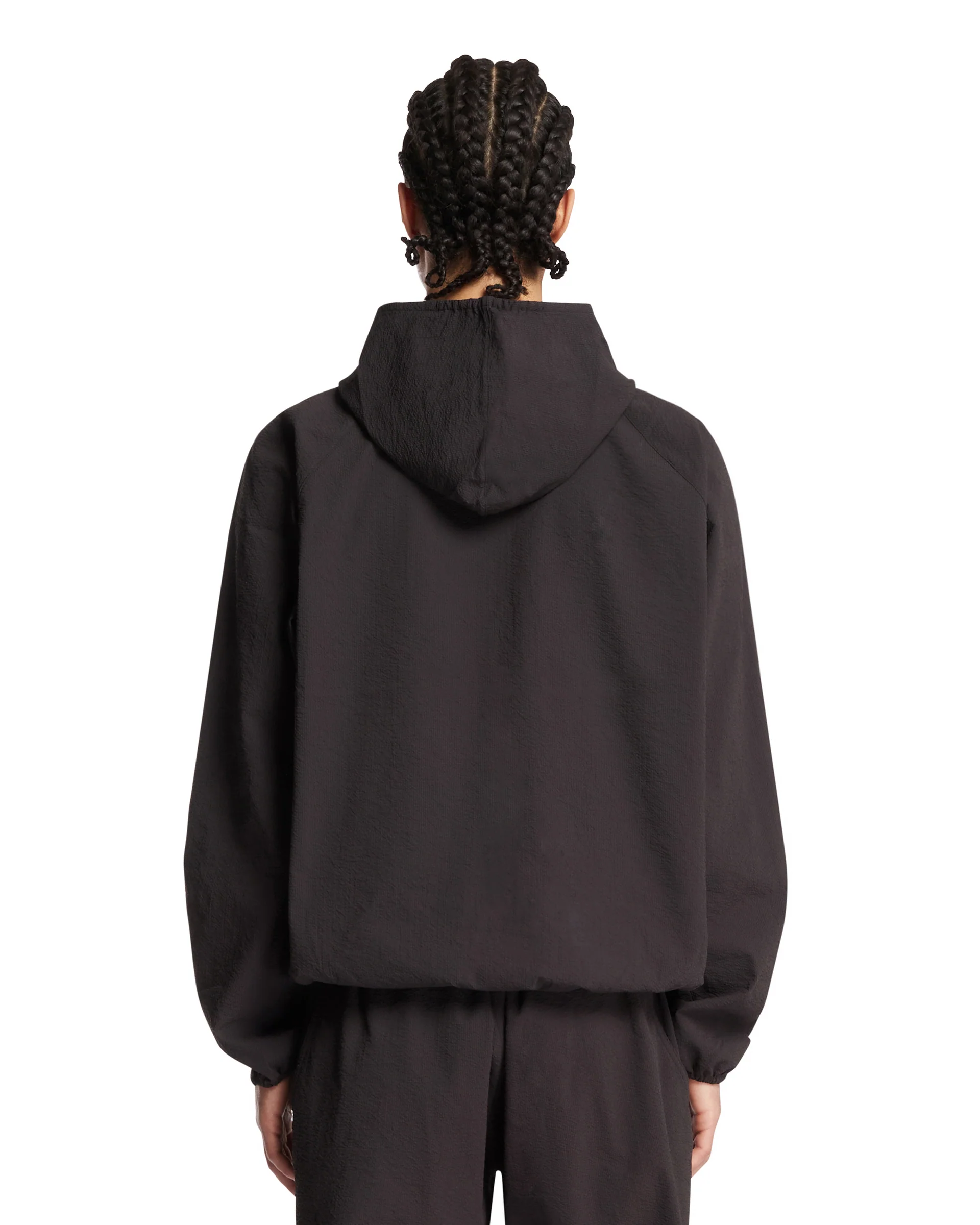 Felpa Screen Anorak Nera - Image 5