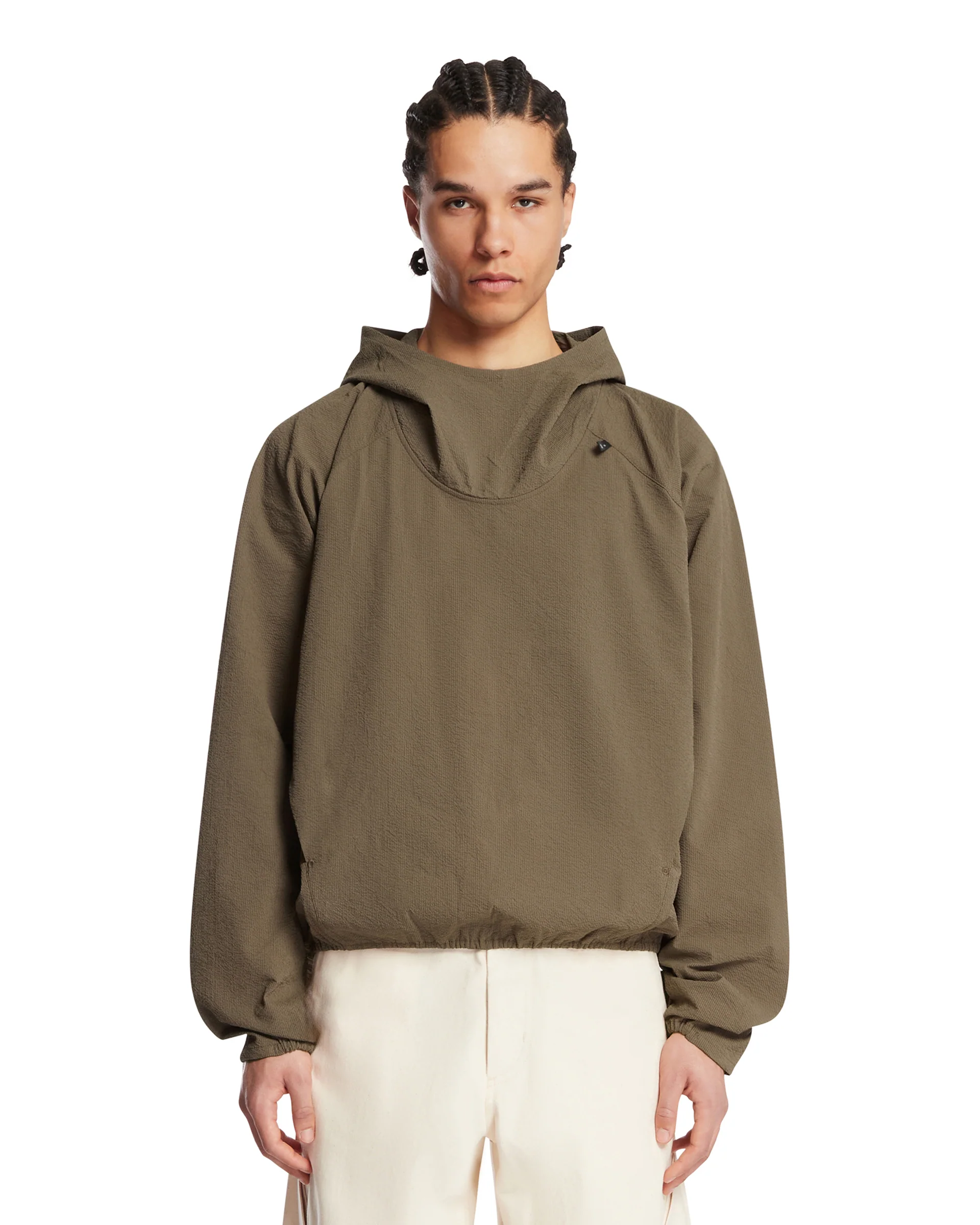 Felpa Screen Anorak Verde