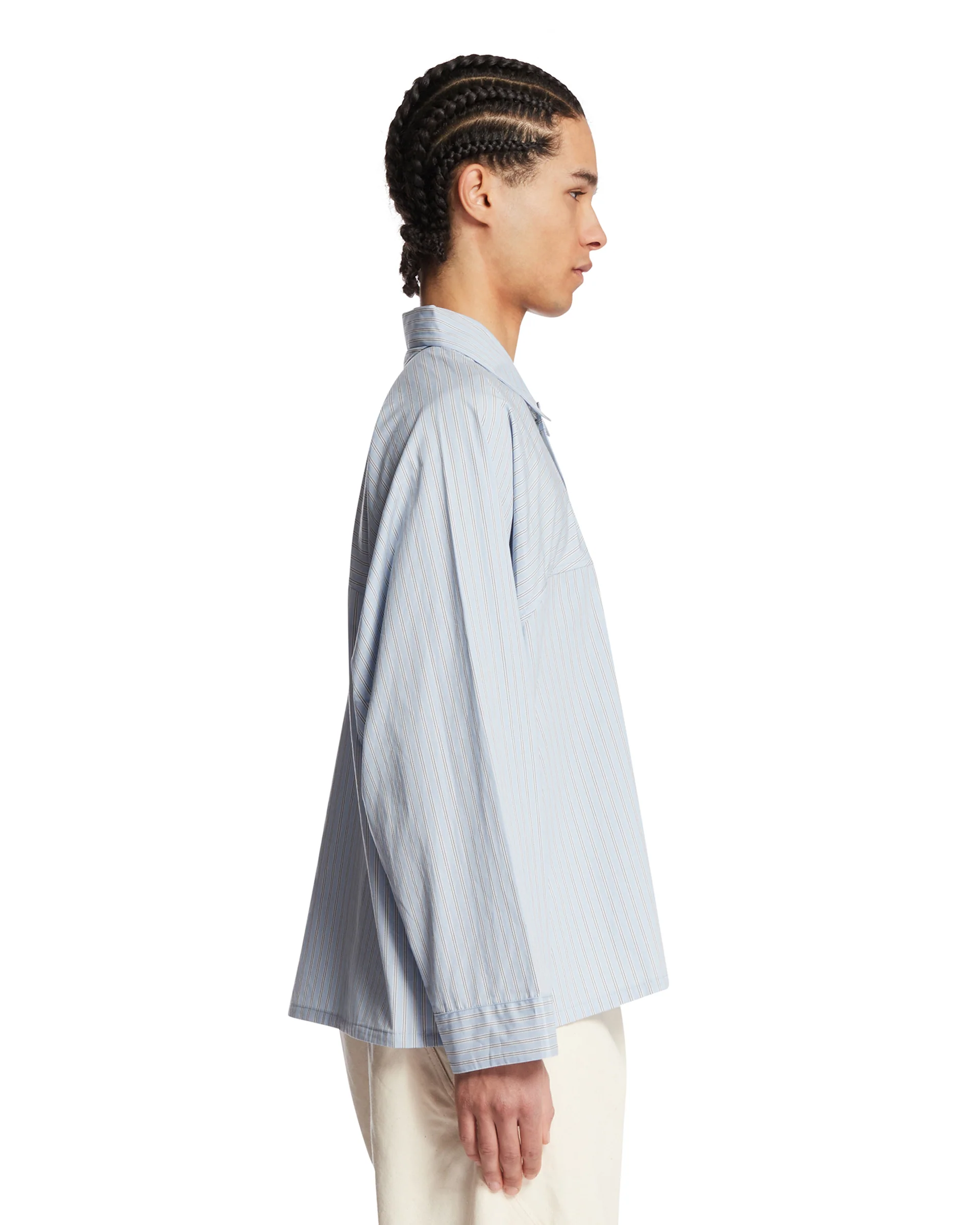 Camicia Retroreflective A Righe Azzurra - Image 4