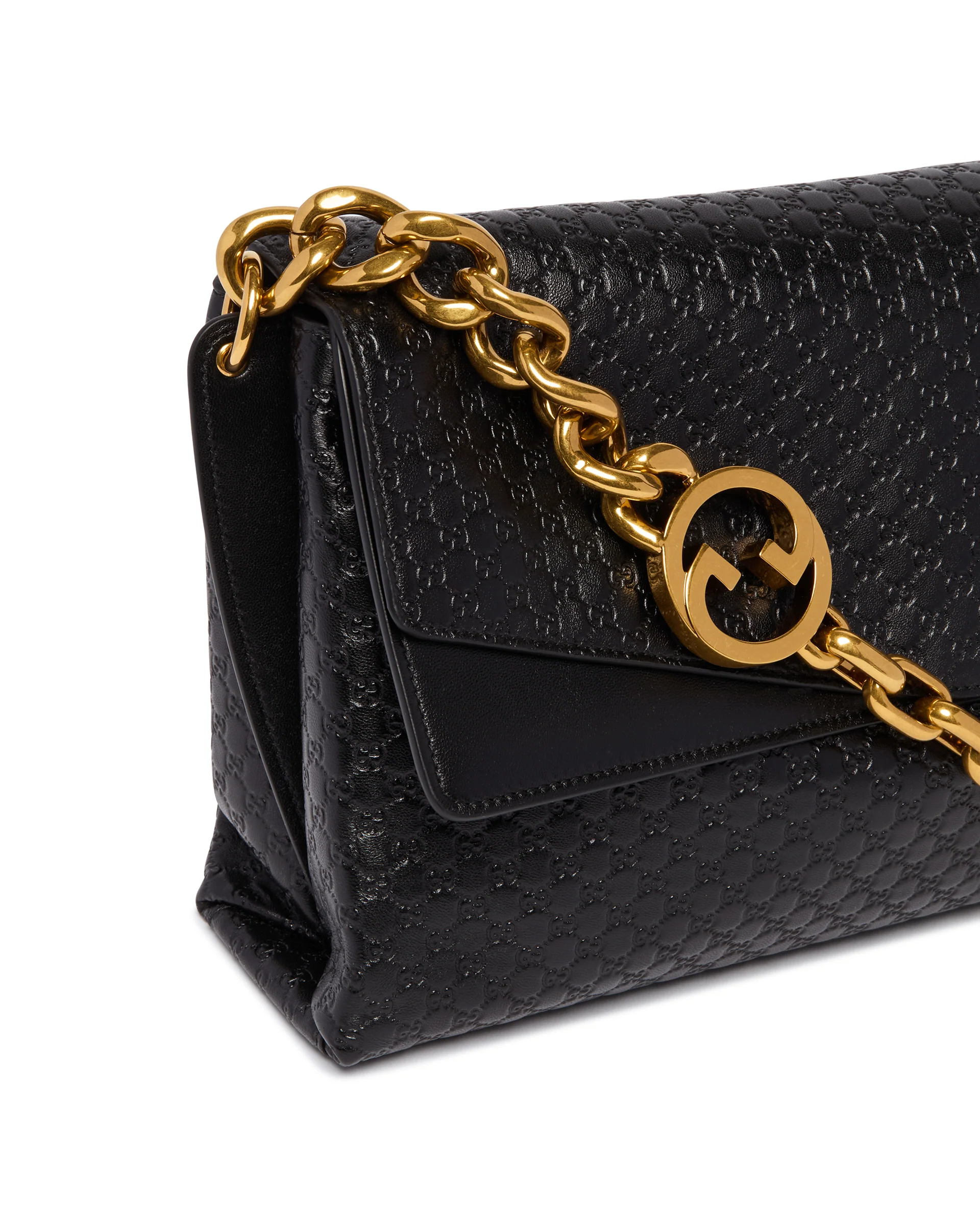 Borsa Con Catena Nera Grande - Image 4