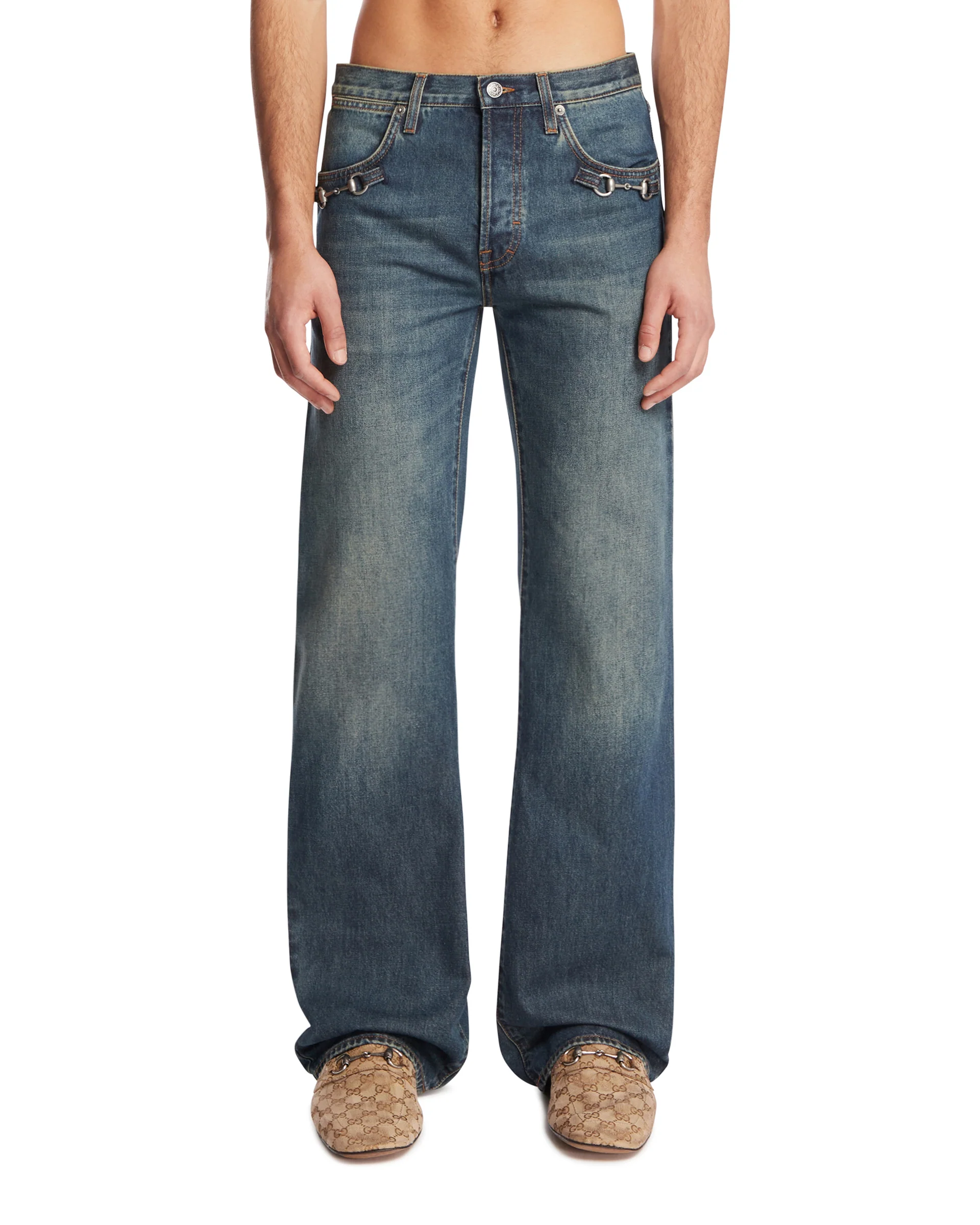 Jeans Morsetto Blu