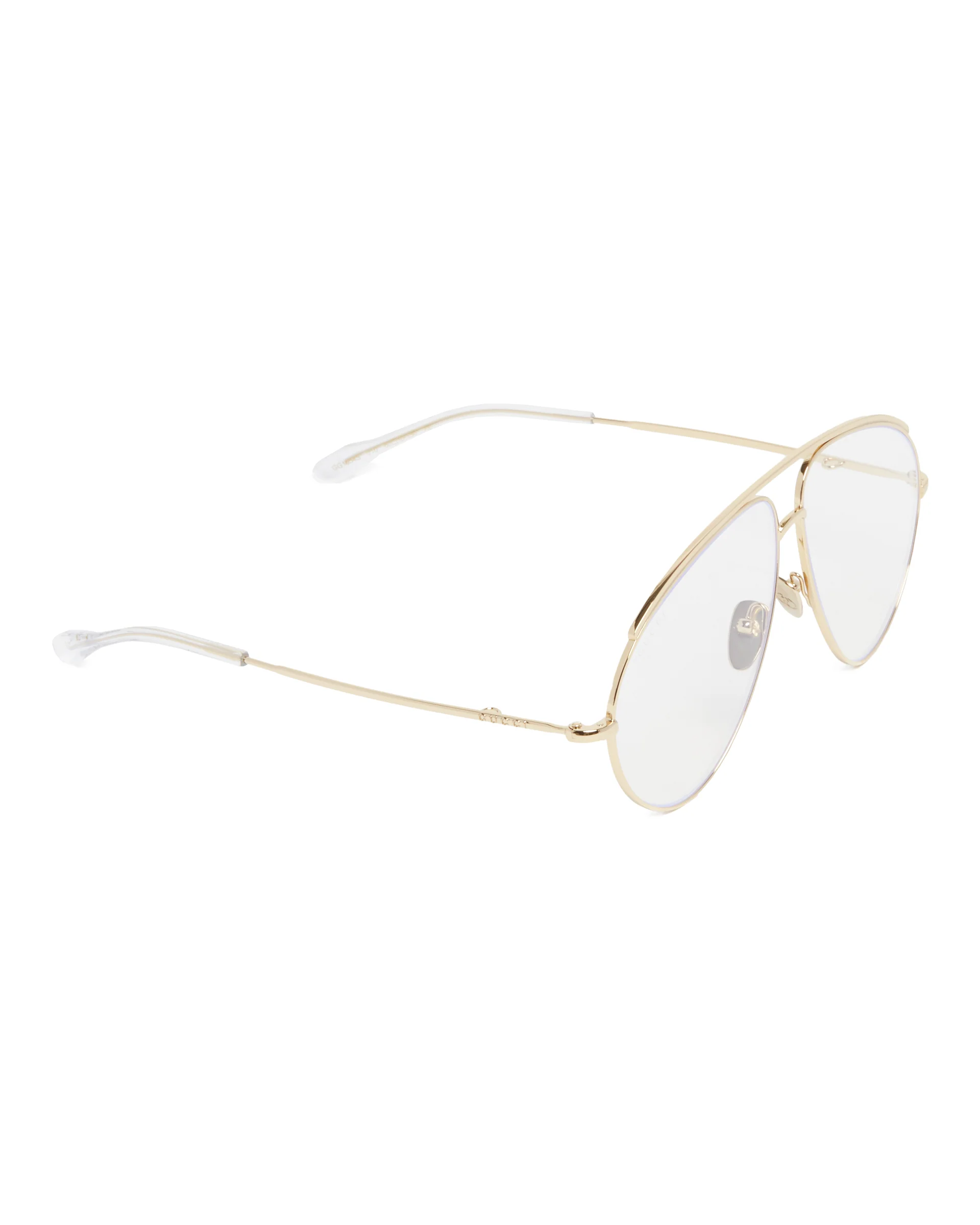 Occhiali Da Sole Aviator Dorati - Image 4