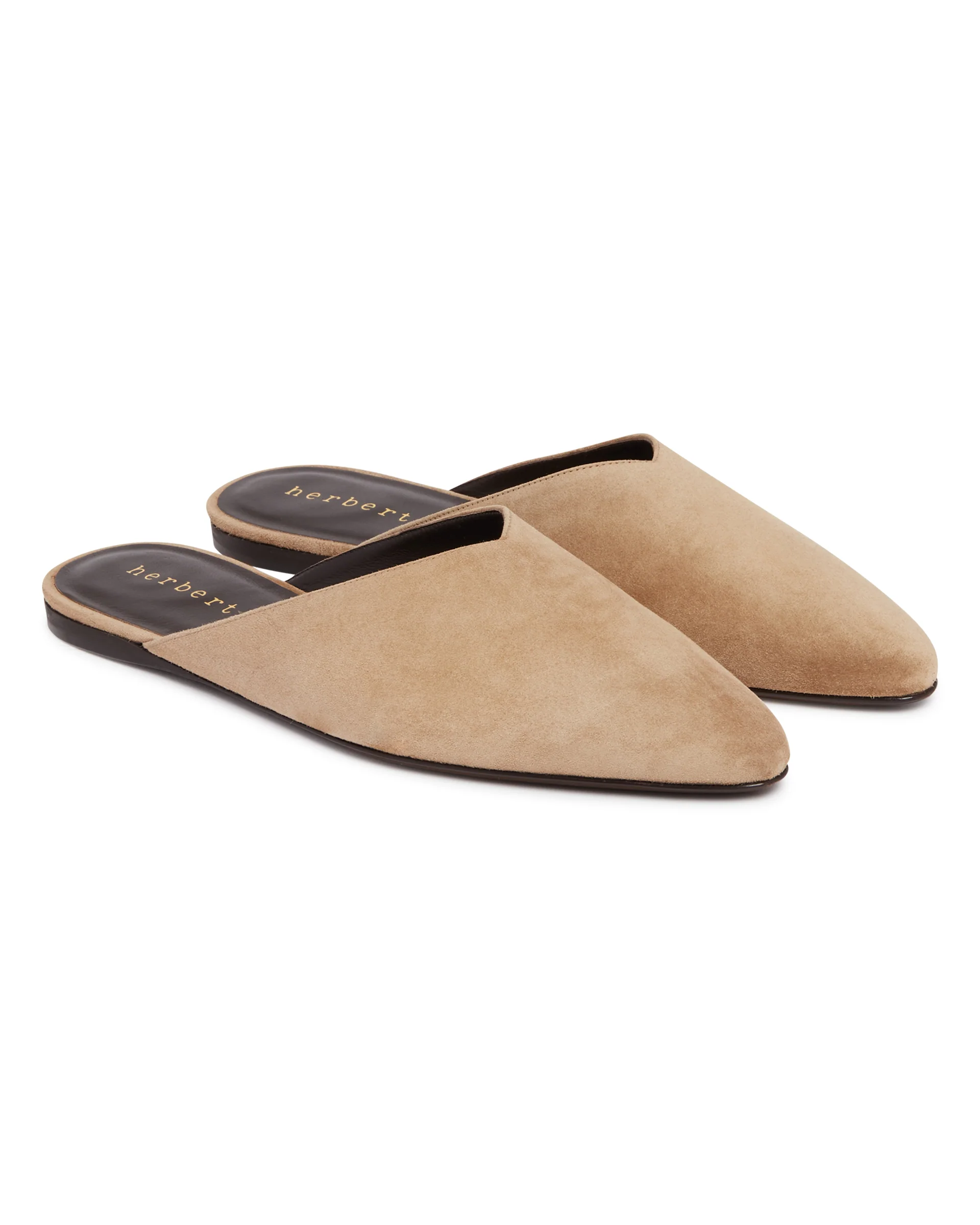 Mules Homebody In Suede Beige - Image 3