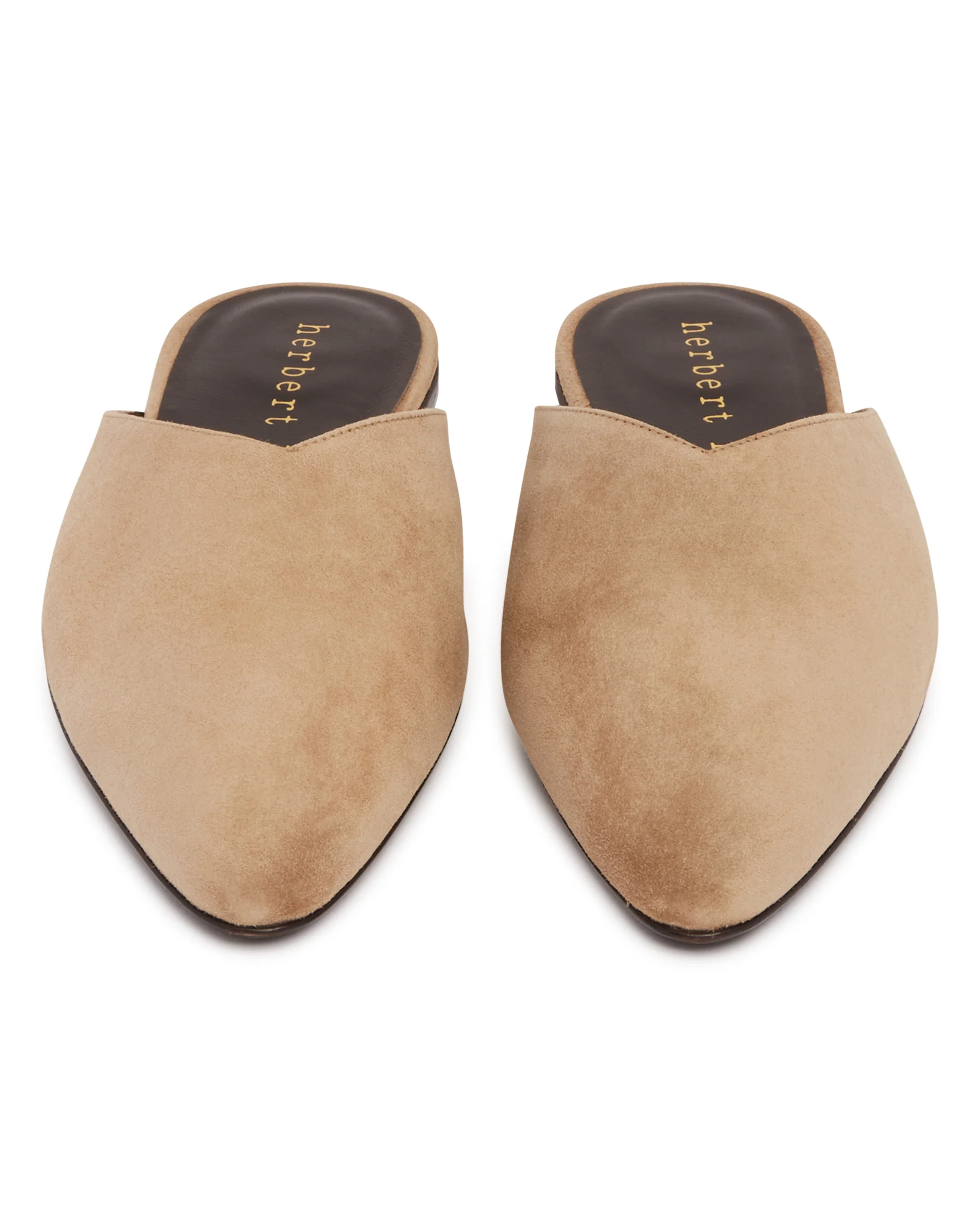 Mules Homebody In Suede Beige - Image 4