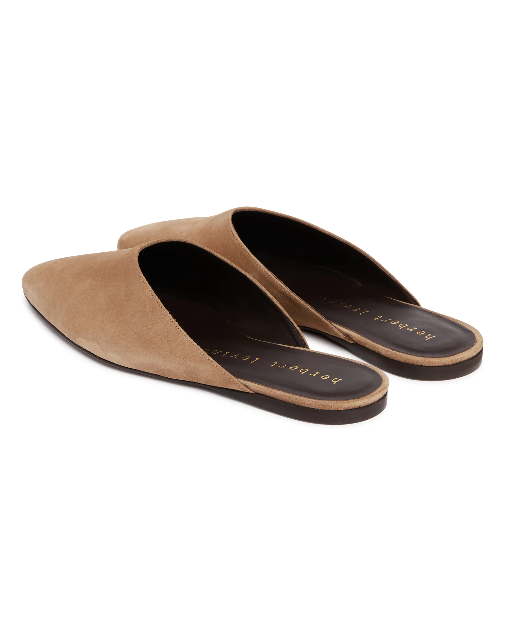 Mules Homebody In Suede Beige - Image 5