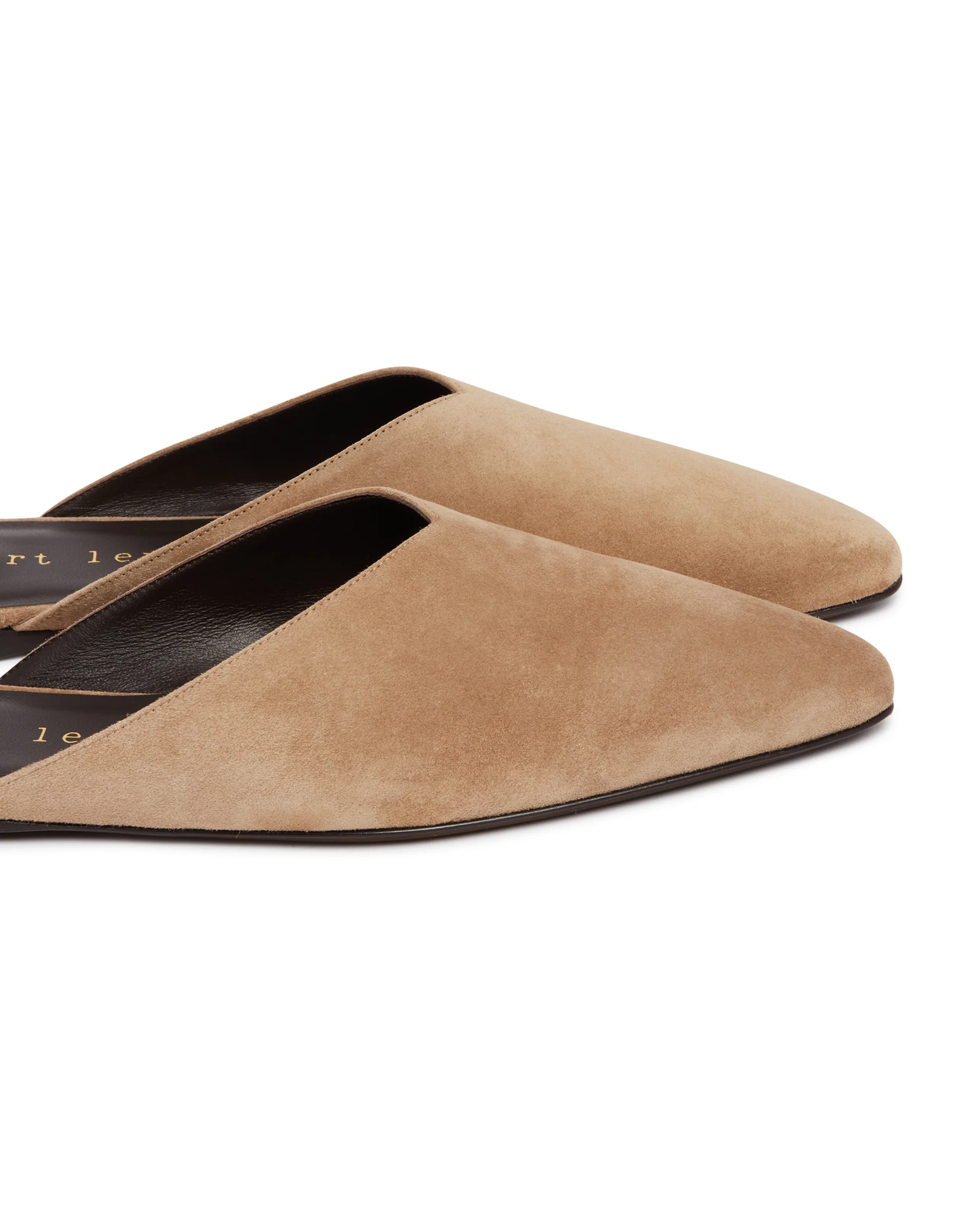 Mules Homebody In Suede Beige - Image 6
