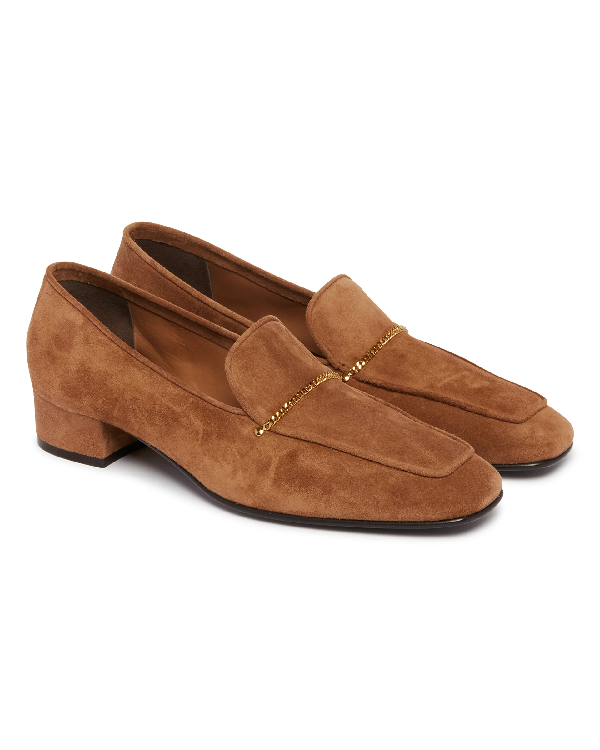 Mocassini In Suede Marroni - Image 3