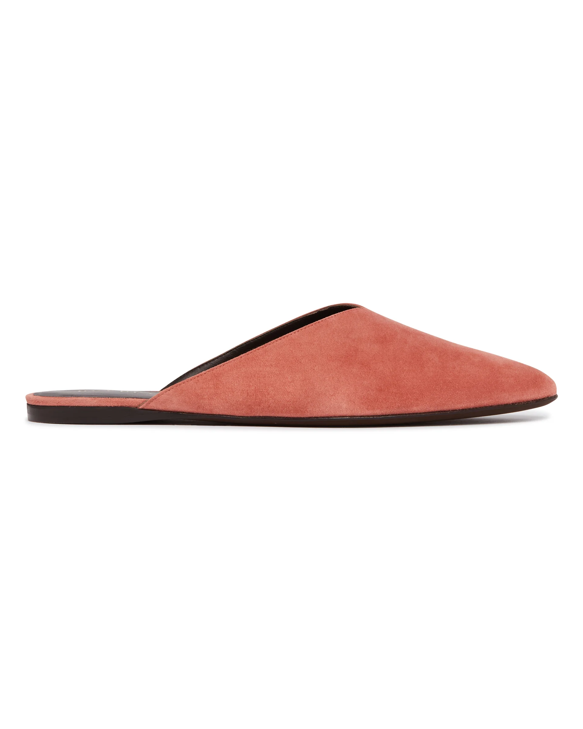 Mules Homebody In Suede Rosse - Image 2