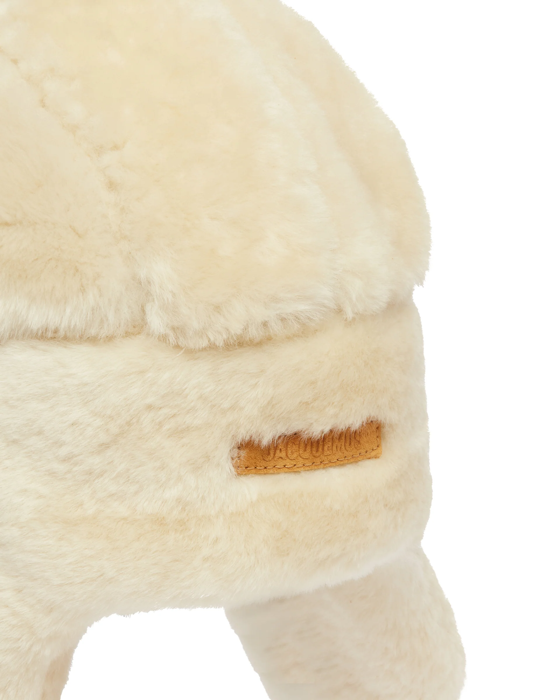 Cappello In Ecopelliccia Bianco - Image 4