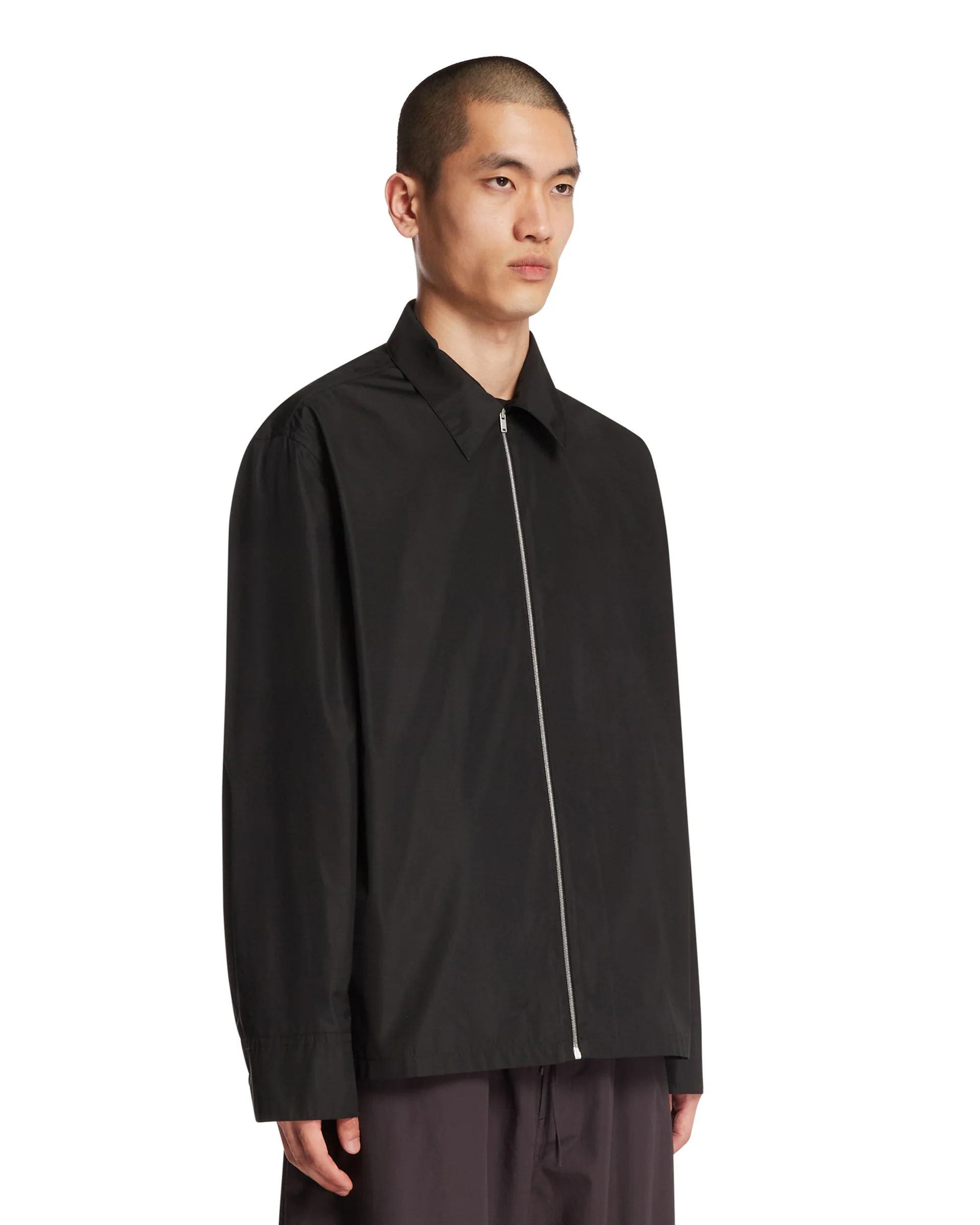 Giacca Con Zip Nera - Image 2