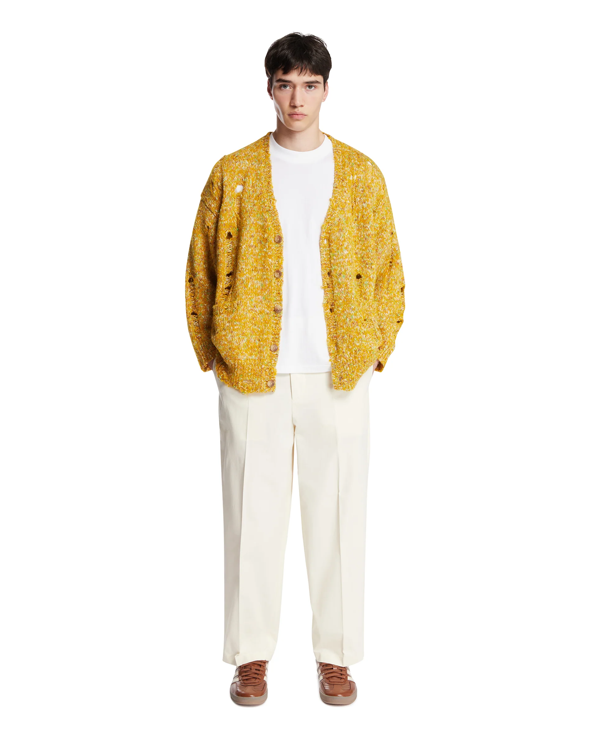 Pantaloni In Cotone Bianchi - Image 3
