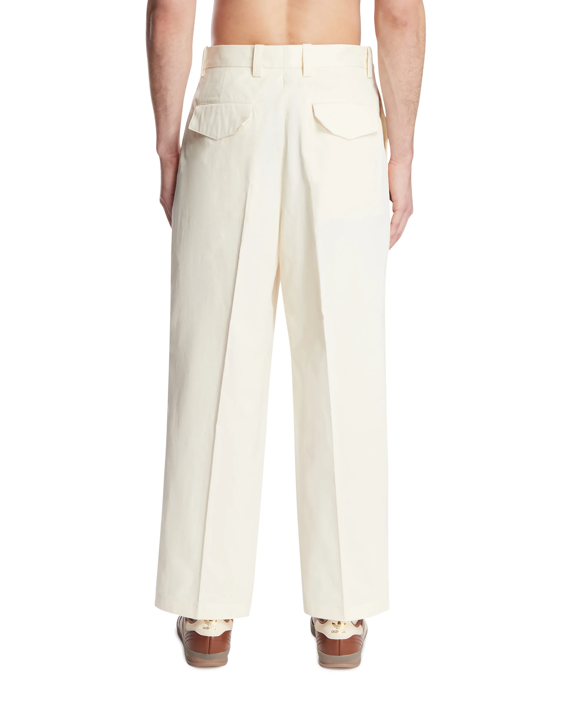 Pantaloni In Cotone Bianchi - Image 5