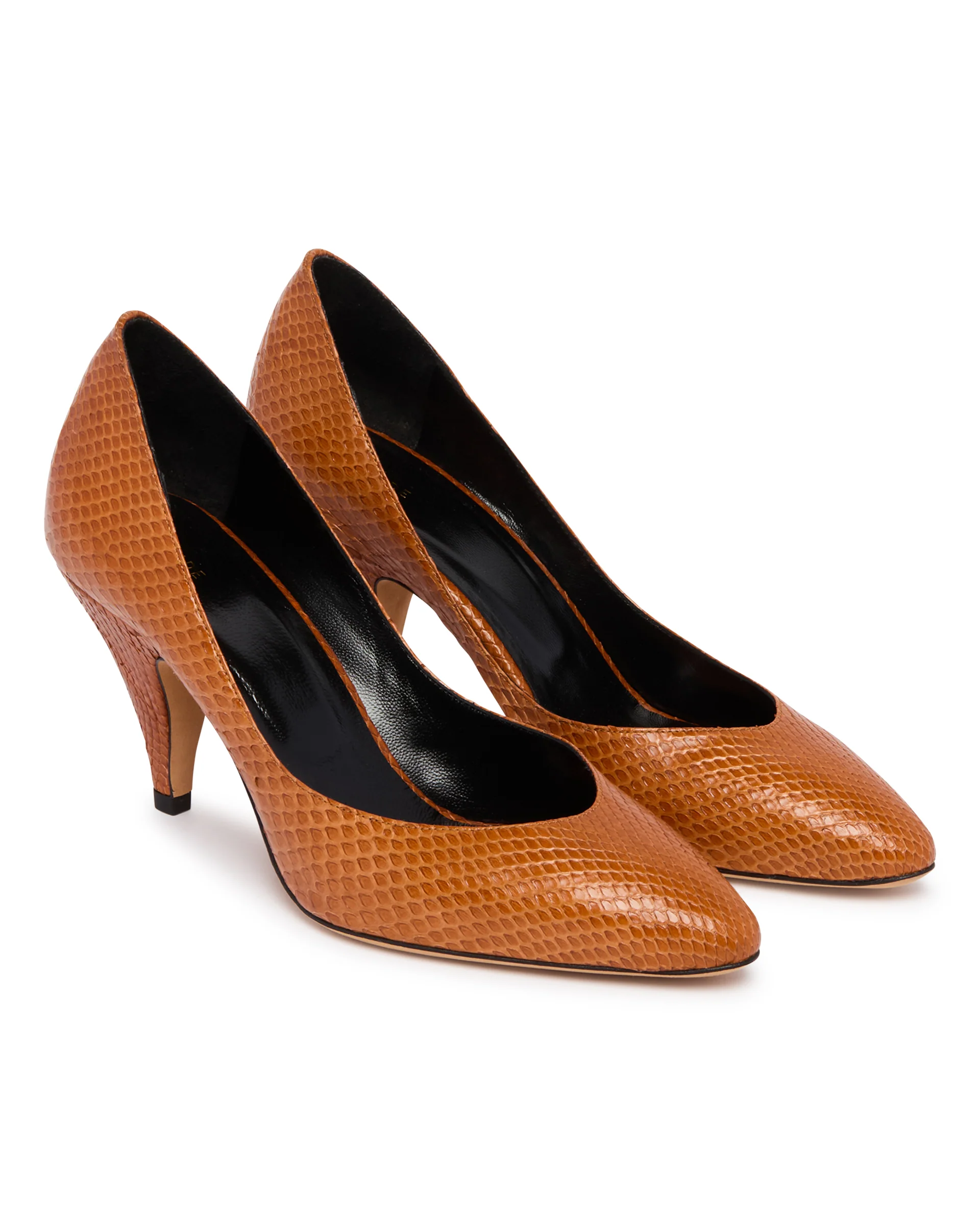 Decollete Haze In Pelle Beige - Image 3