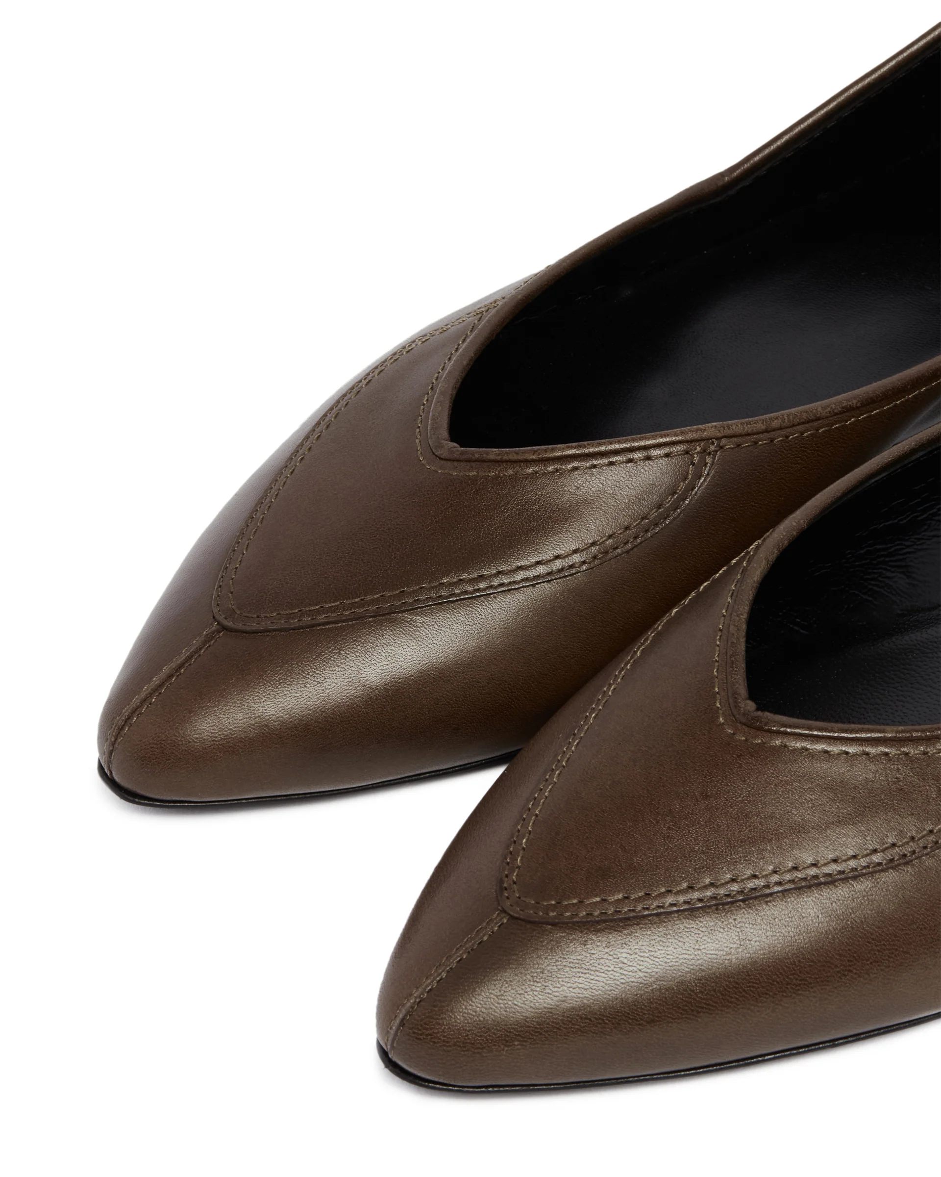 Ballerine In Pelle Marroni - Image 6