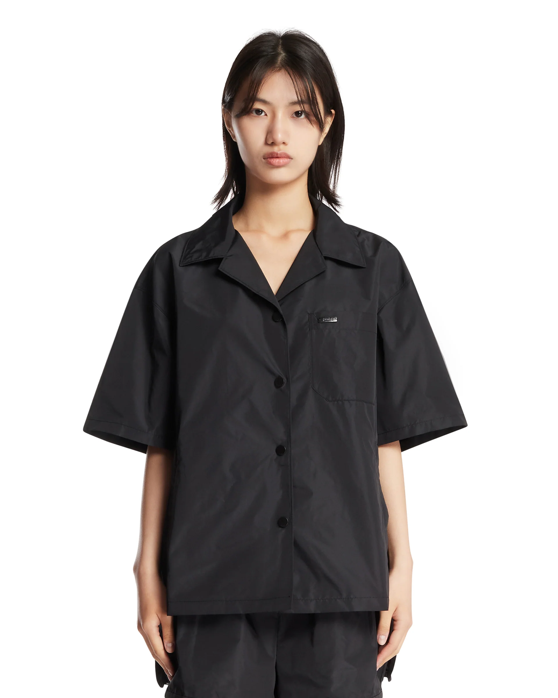Camicia Boxy Nera
