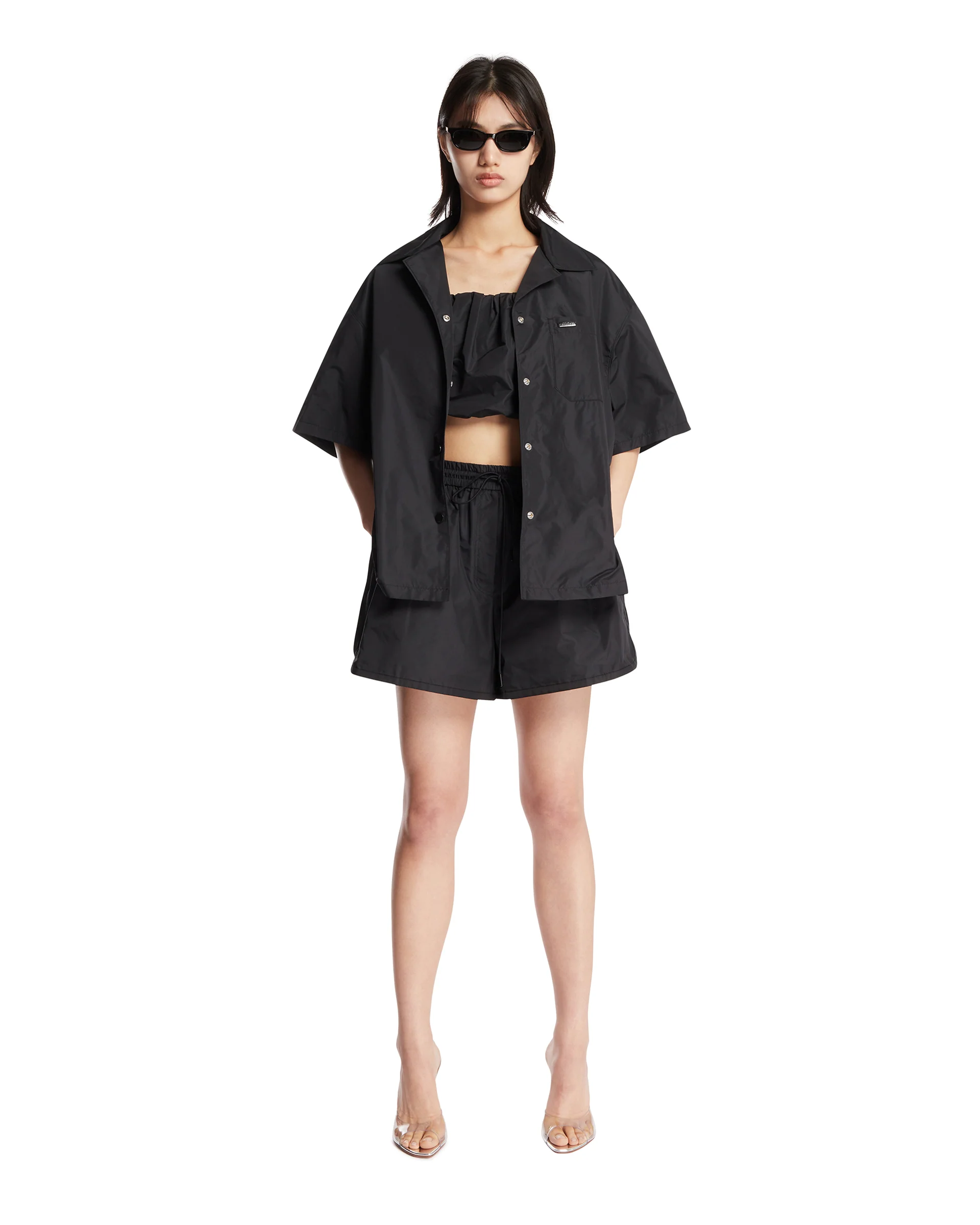 Camicia Boxy Nera - Image 3