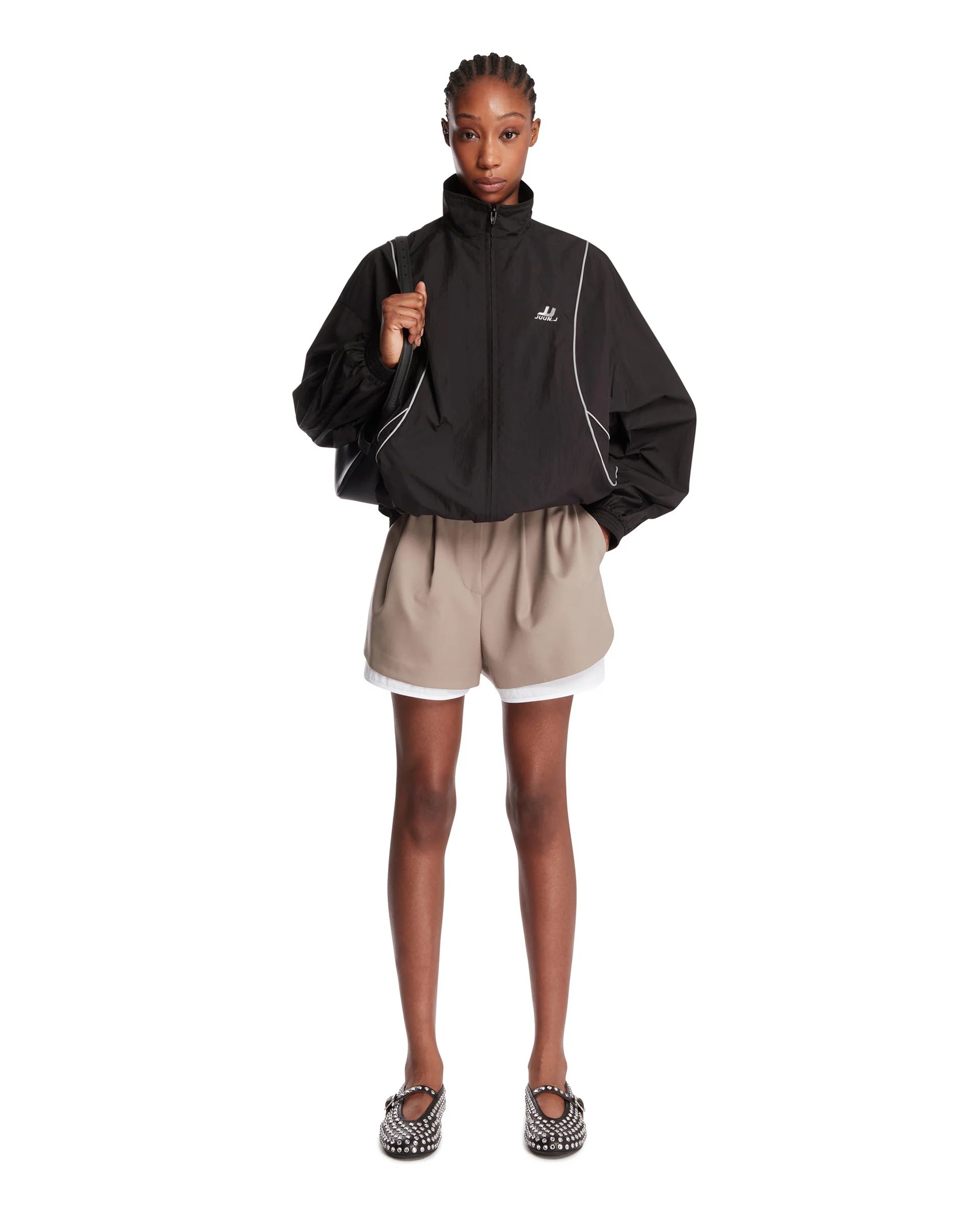 Track Jacket Con Logo Nera - Image 3