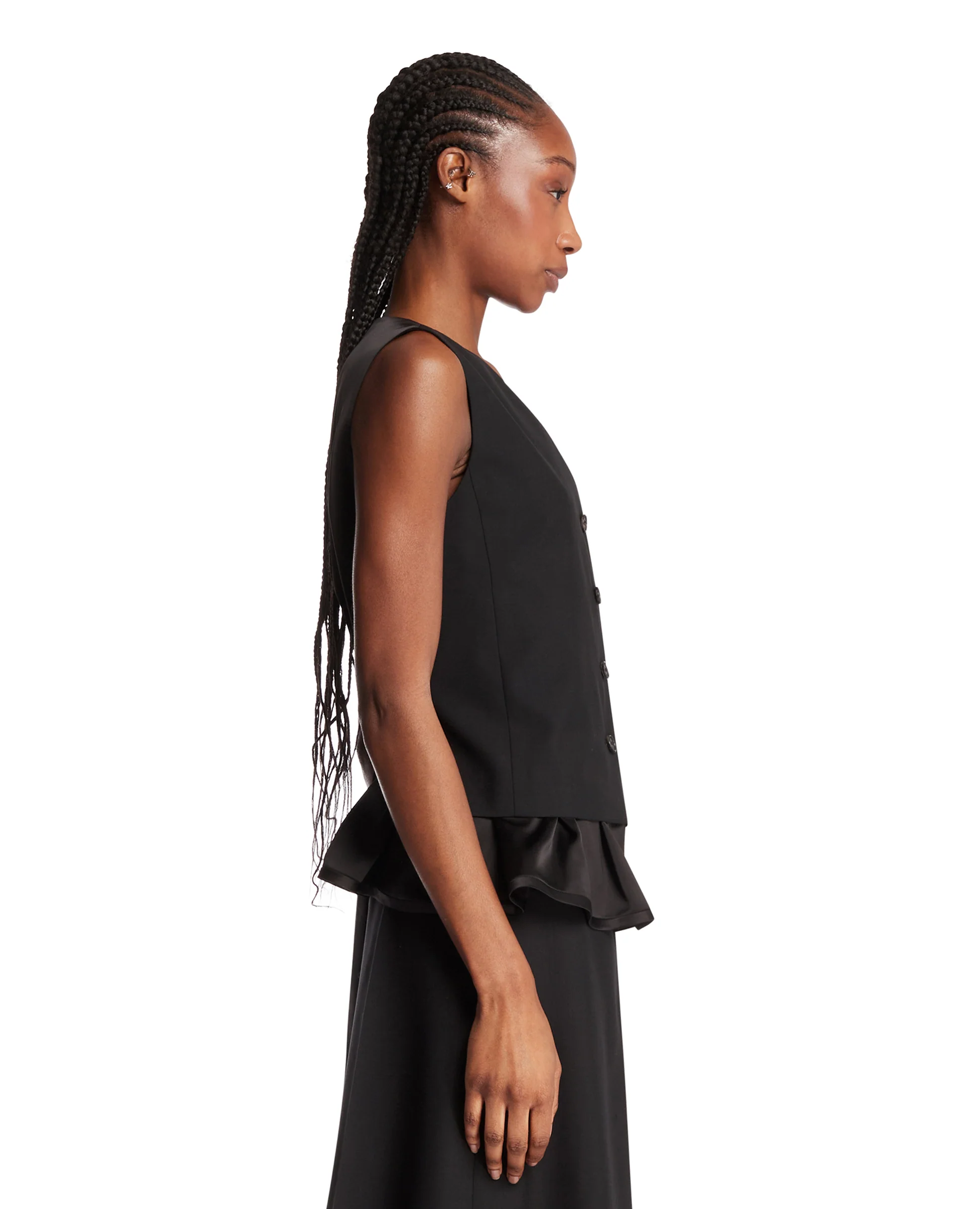 Gilet In Lana Nero - Image 4