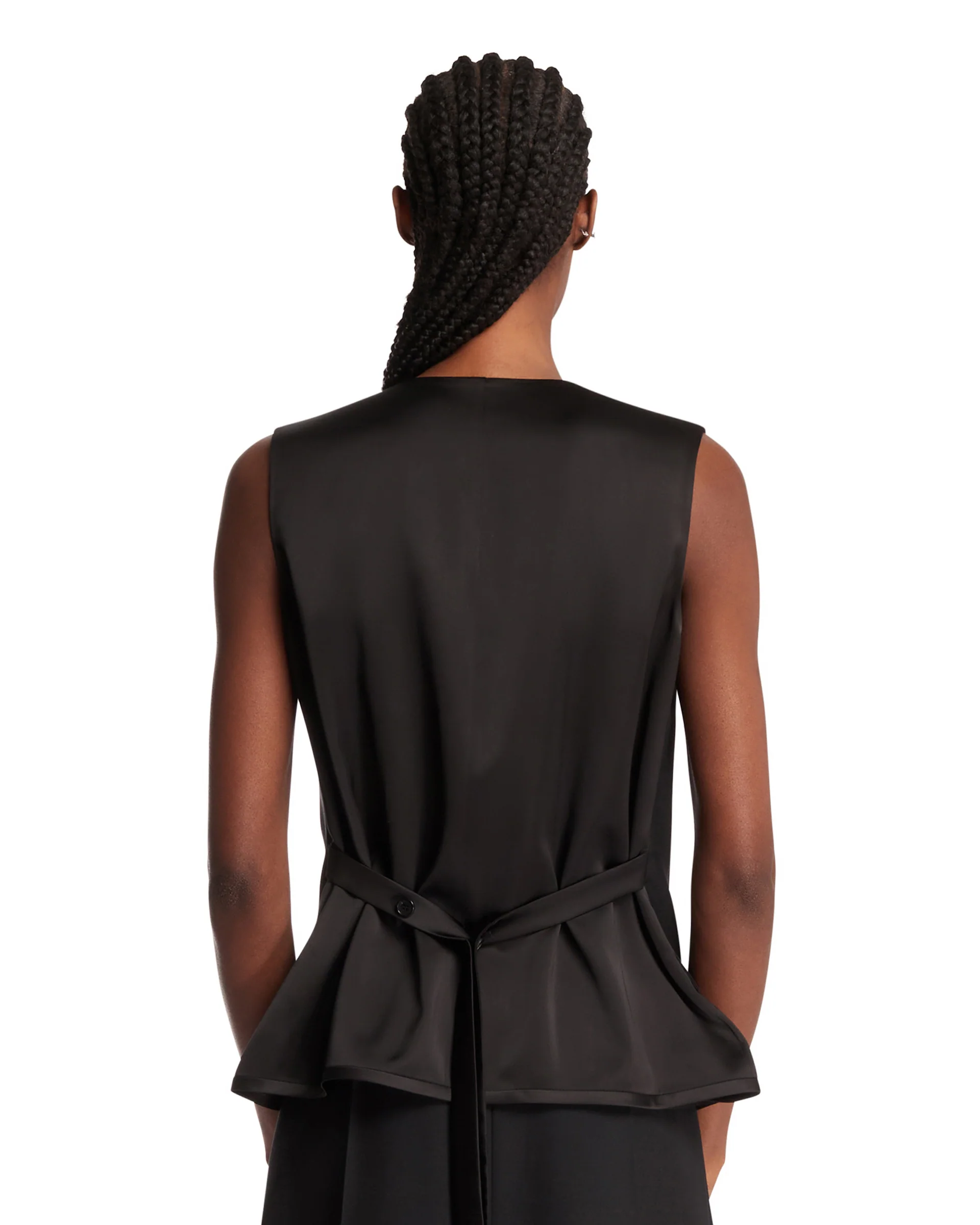 Gilet In Lana Nero - Image 5