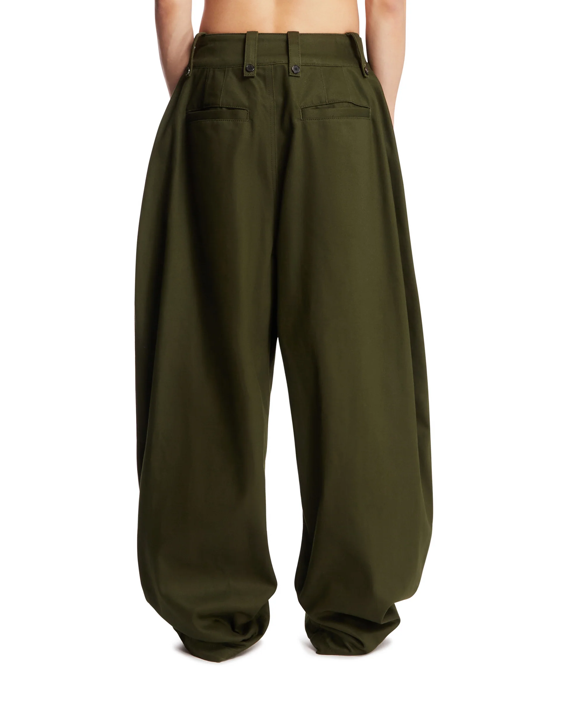 Pantaloni Con Pannello Verdi - Image 5