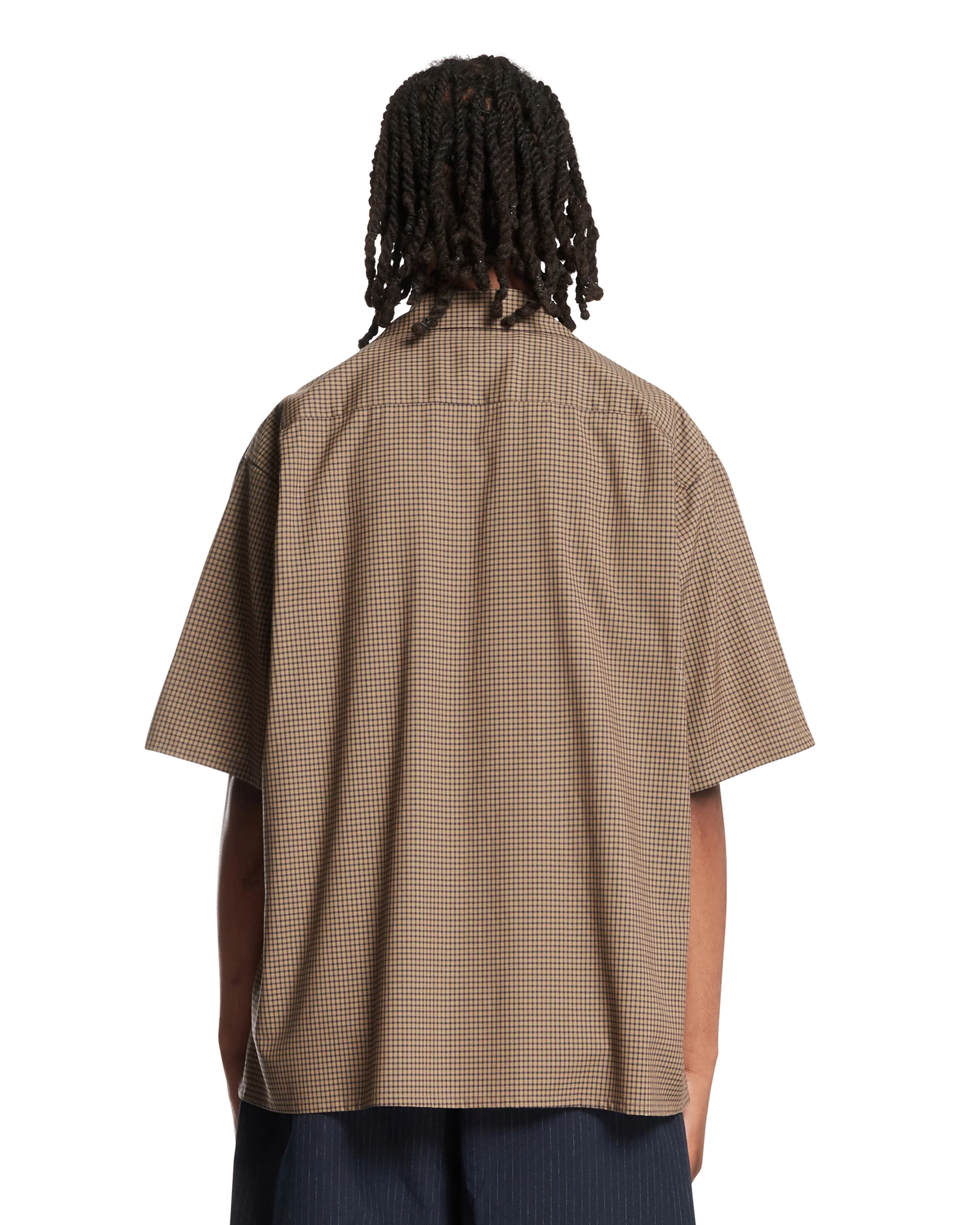 Camicia In Lana Marrone - Image 5