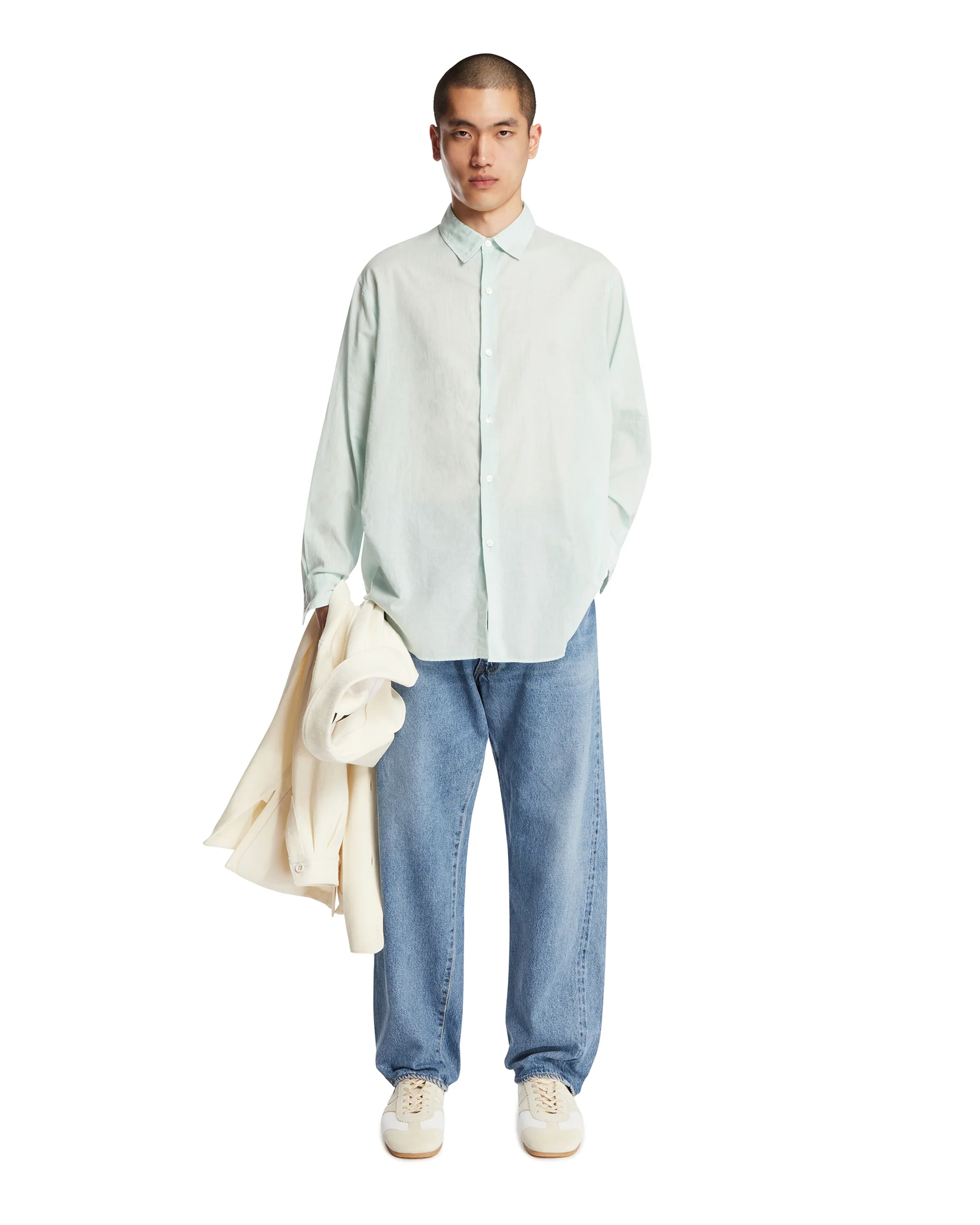 Camicia In Cotone Verde - Image 3
